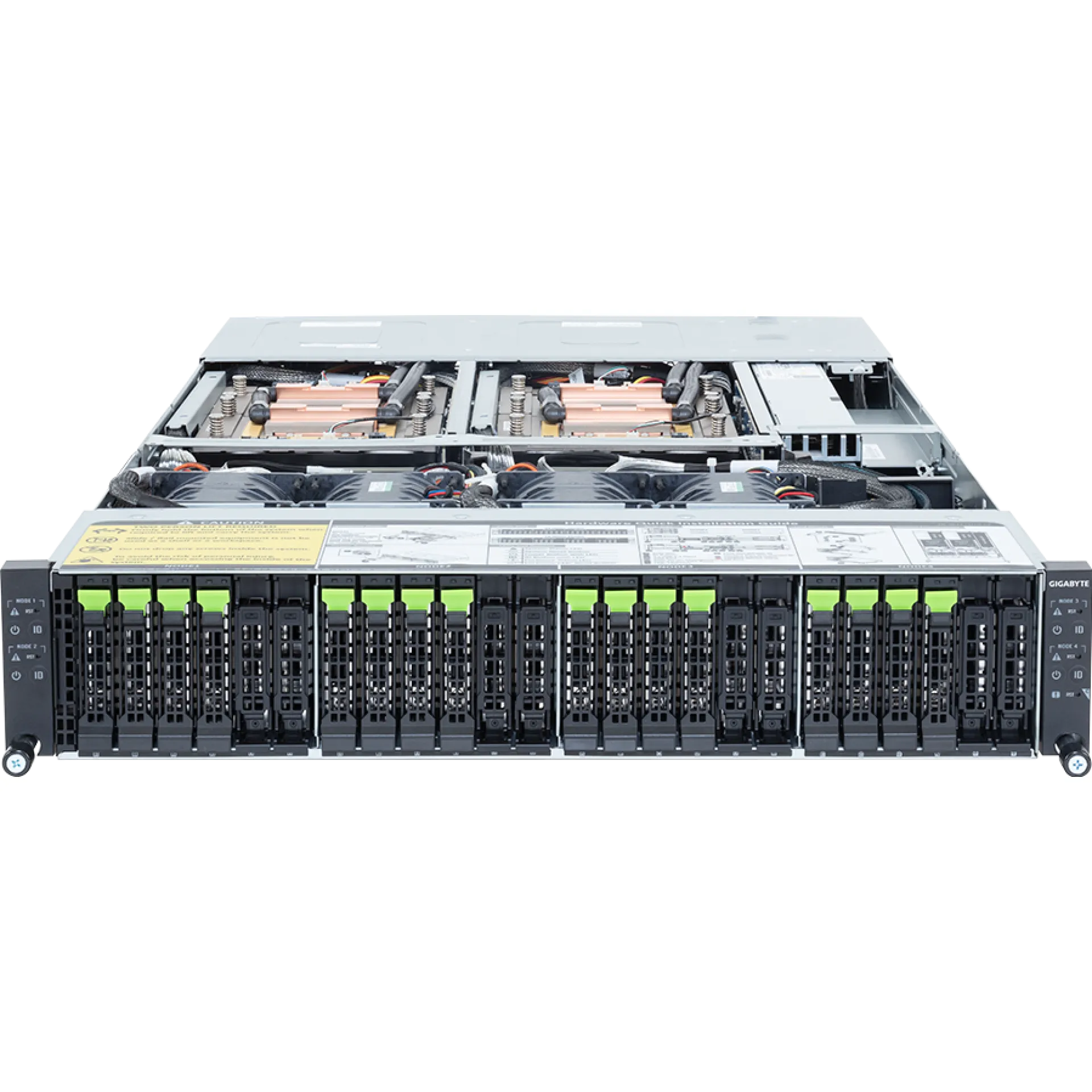 H263-V60-LAW1 Gigabyte front view Gigabyte H263-V60-LAW1 front view