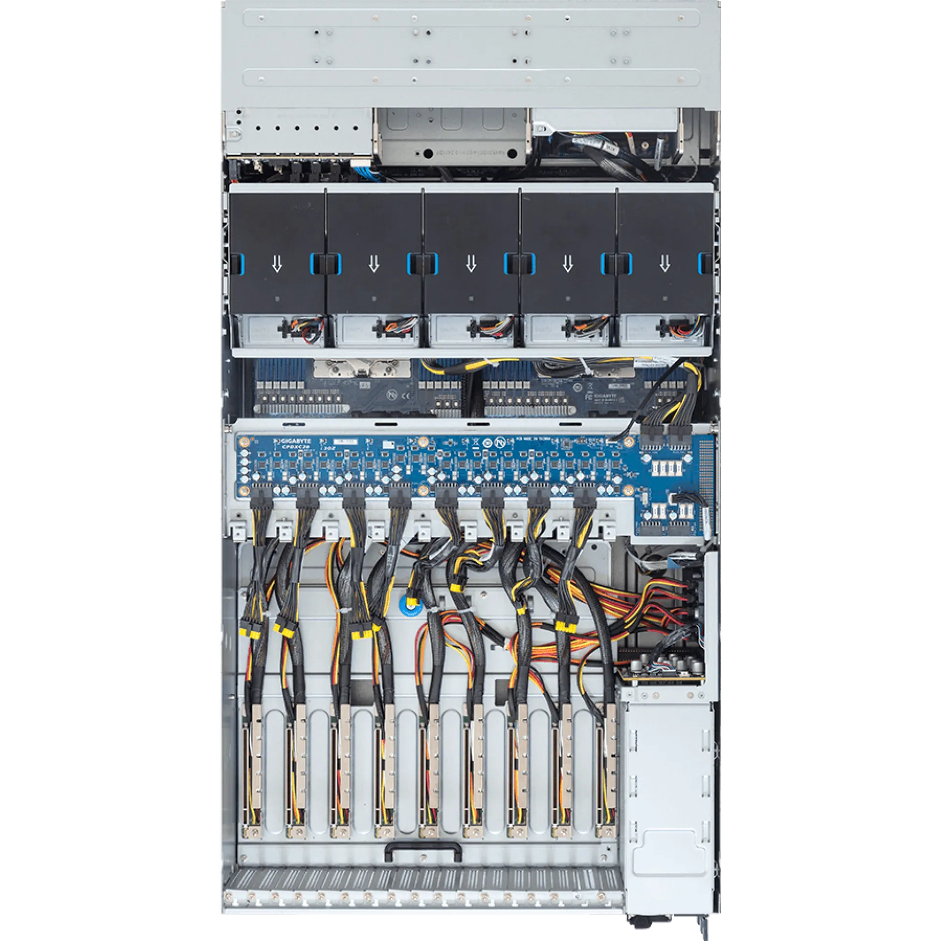 XL43-ZX0-AAS2 Gigabyte top view Gigabyte XL43-ZX0-AAS2 top view
