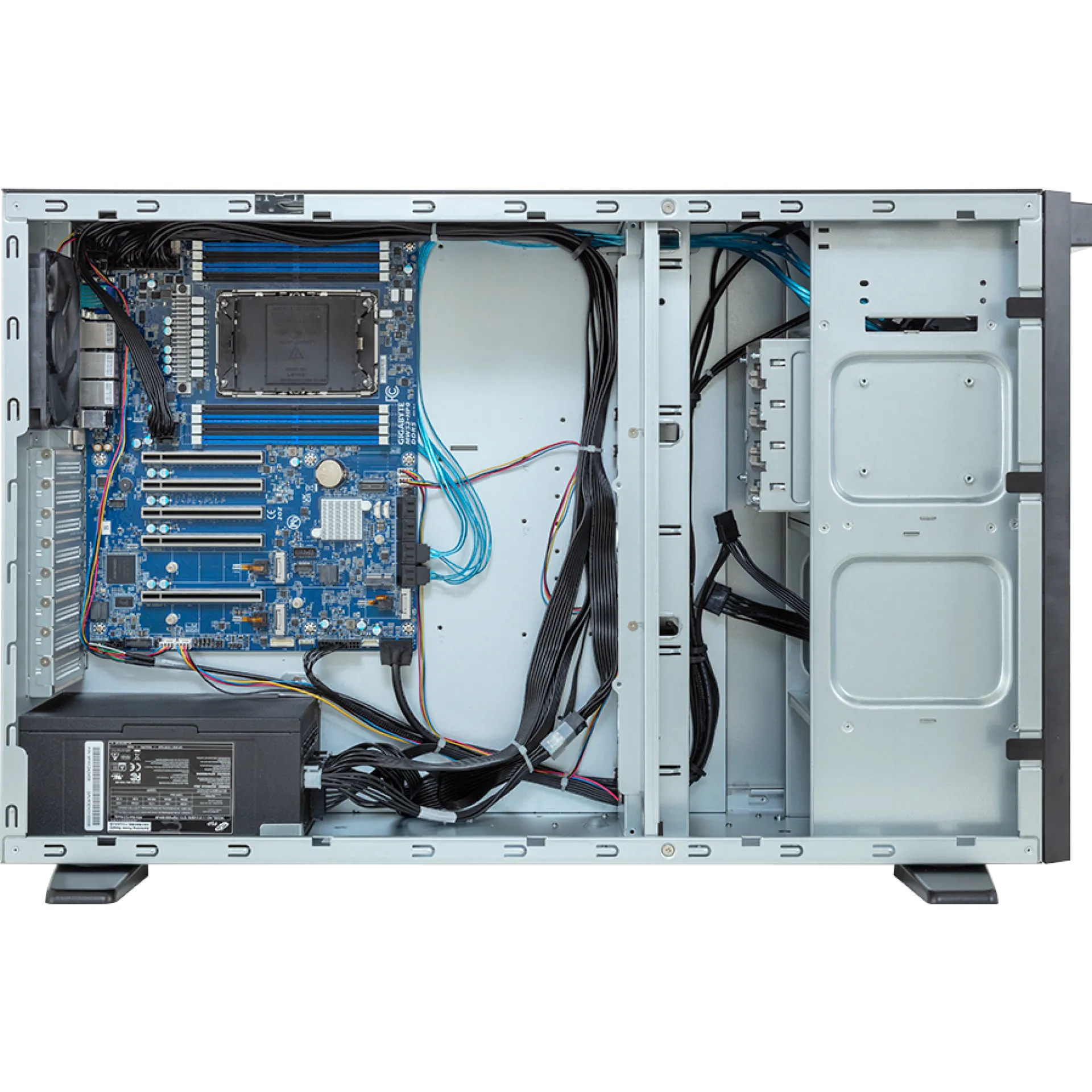 Gigabyte W753-W50-AA01 top view 