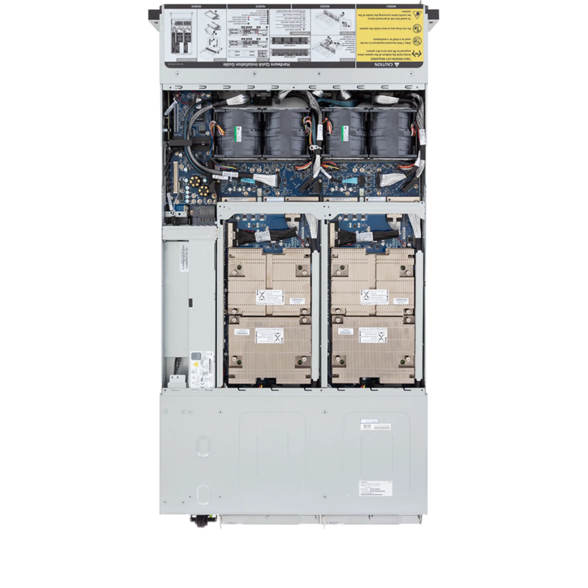 H263-V60-AAW1 Gigabyte top view Gigabyte H263-V60-AAW1 top view