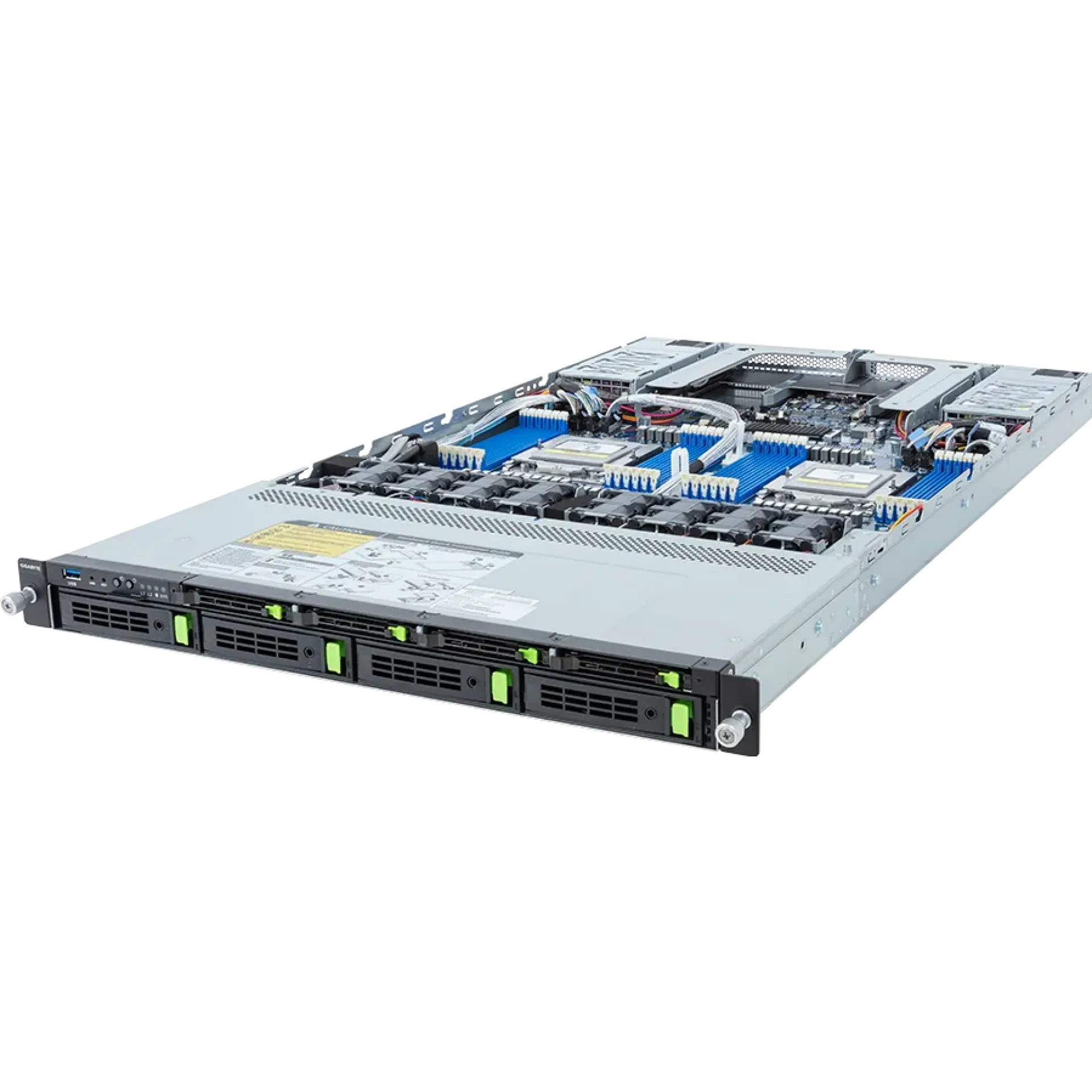 Gigabyte R183-Z96-AAV1 angle view
