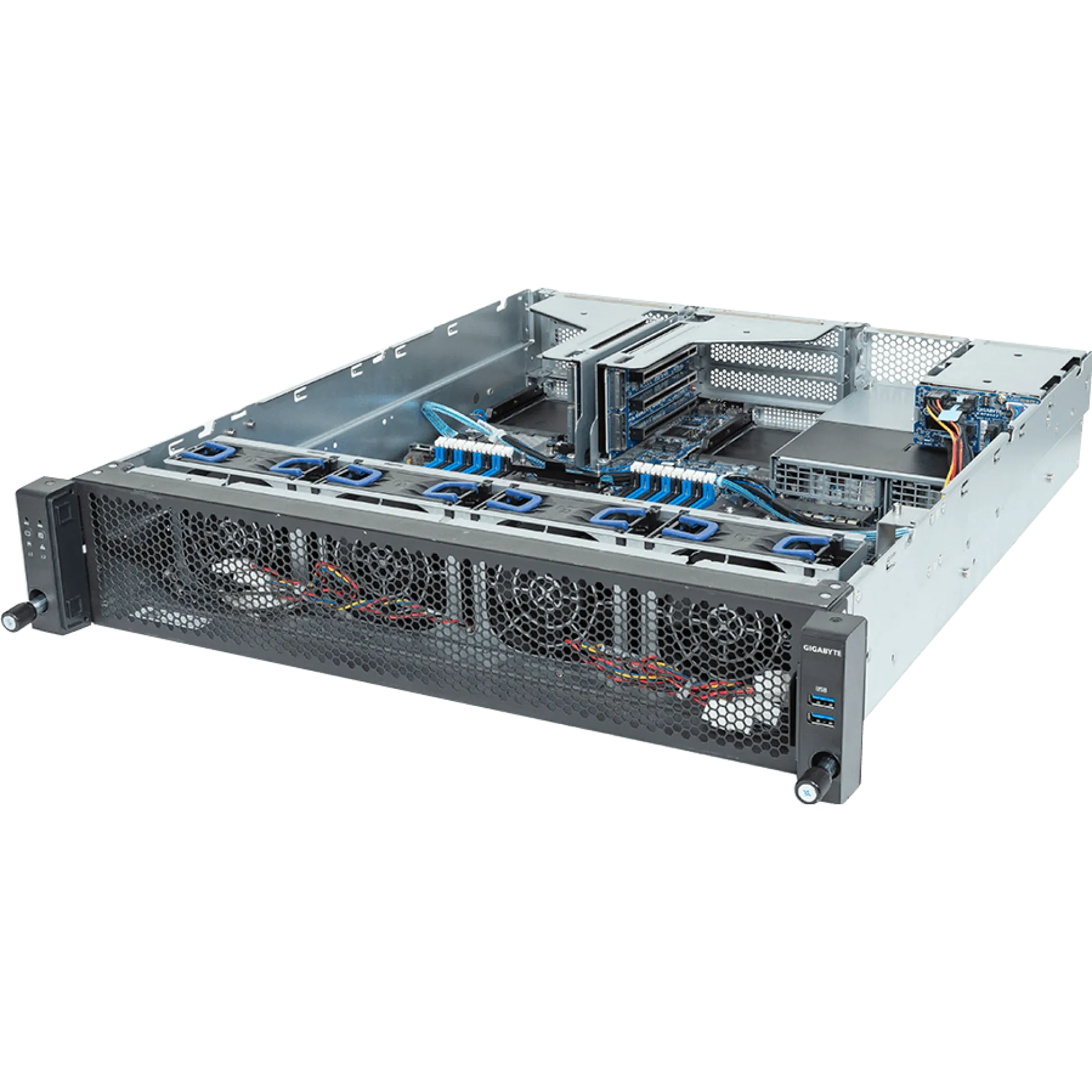 Gigabyte E263-S30-AAV1 angle view