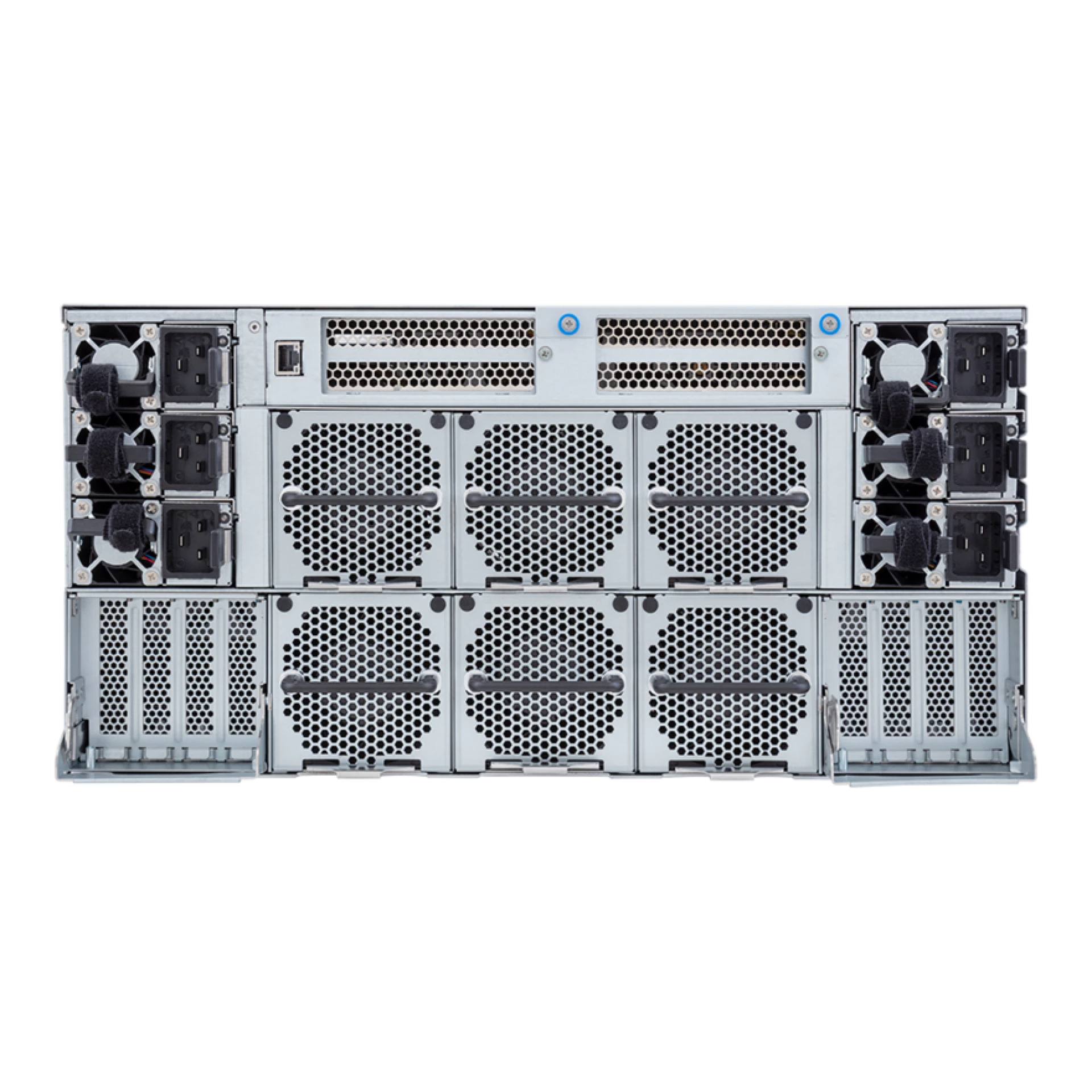 G593-ZX1-AAX1 Gigabyte rear view Gigabyte G593-ZX1-AAX1 rear view