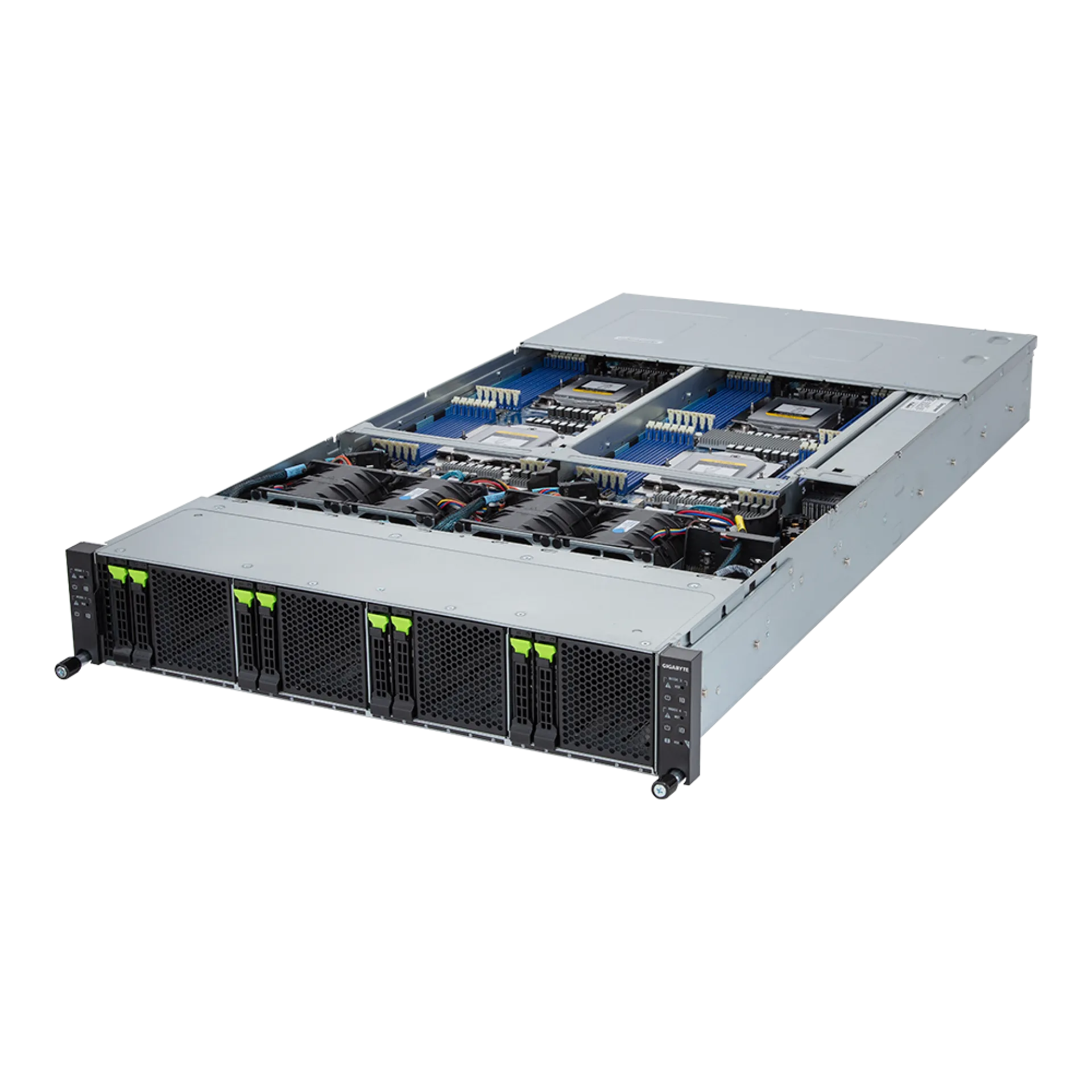 H273-Z81-AAN1 Gigabyte angle view Gigabyte H273-Z81-AAN1 angle view