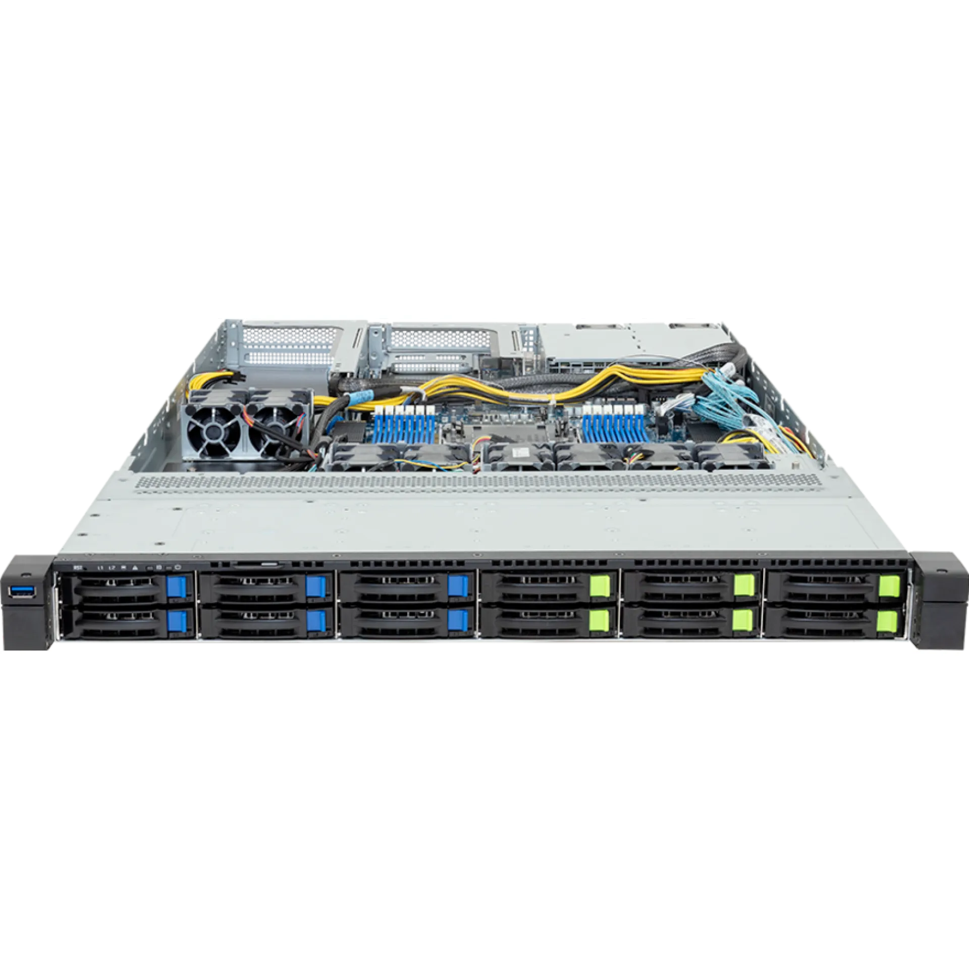R164-AG2-AAJ1 Gigabyte front view Gigabyte R164-AG2-AAJ1 front view