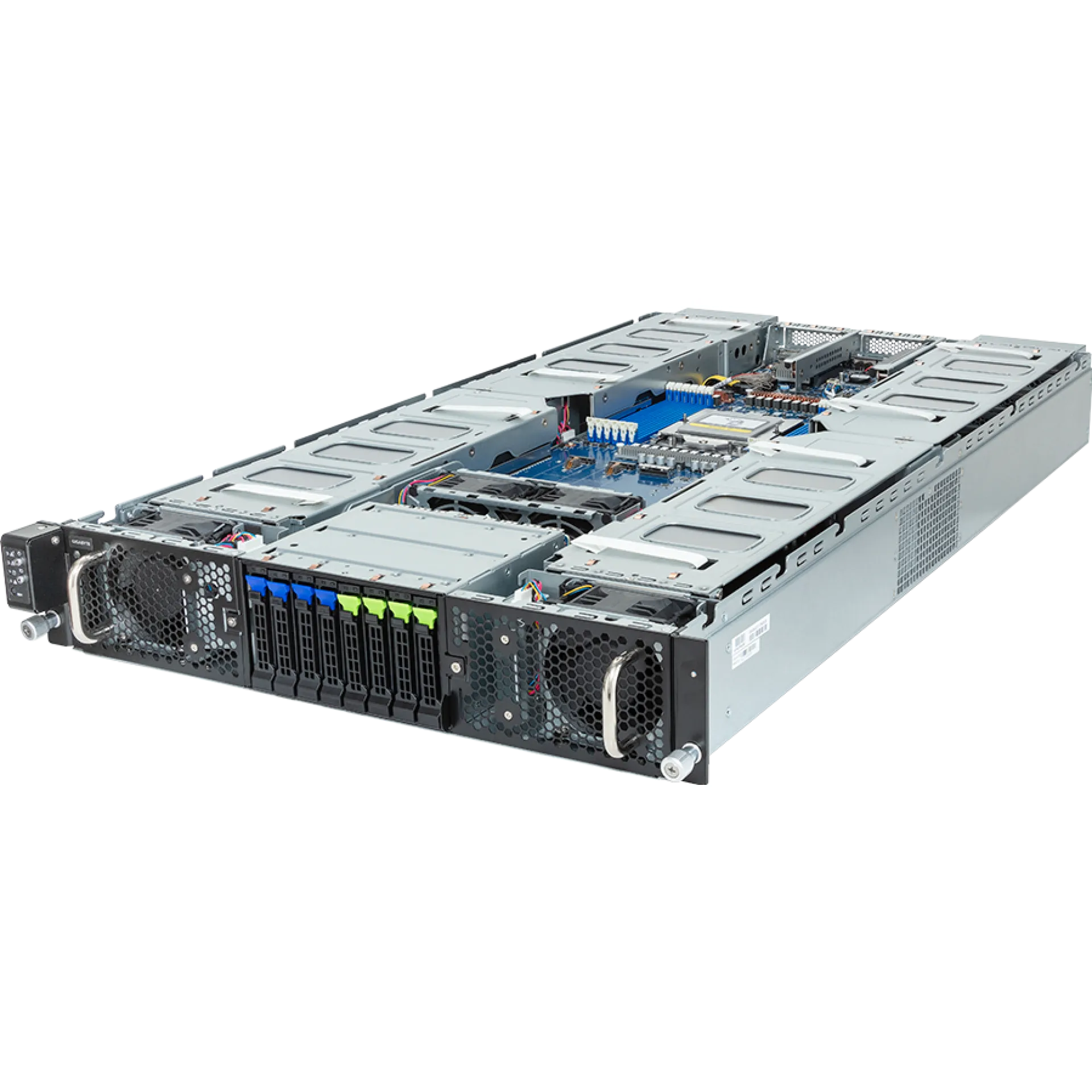 G293-Z21-AAP1 Gigabyte angle view Gigabyte G293-Z21-AAP1 angle view