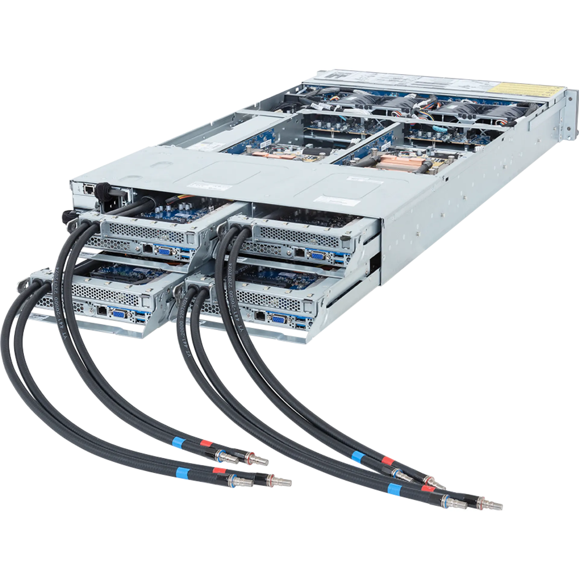 Gigabyte H263-V60-LAW1 angle view 
