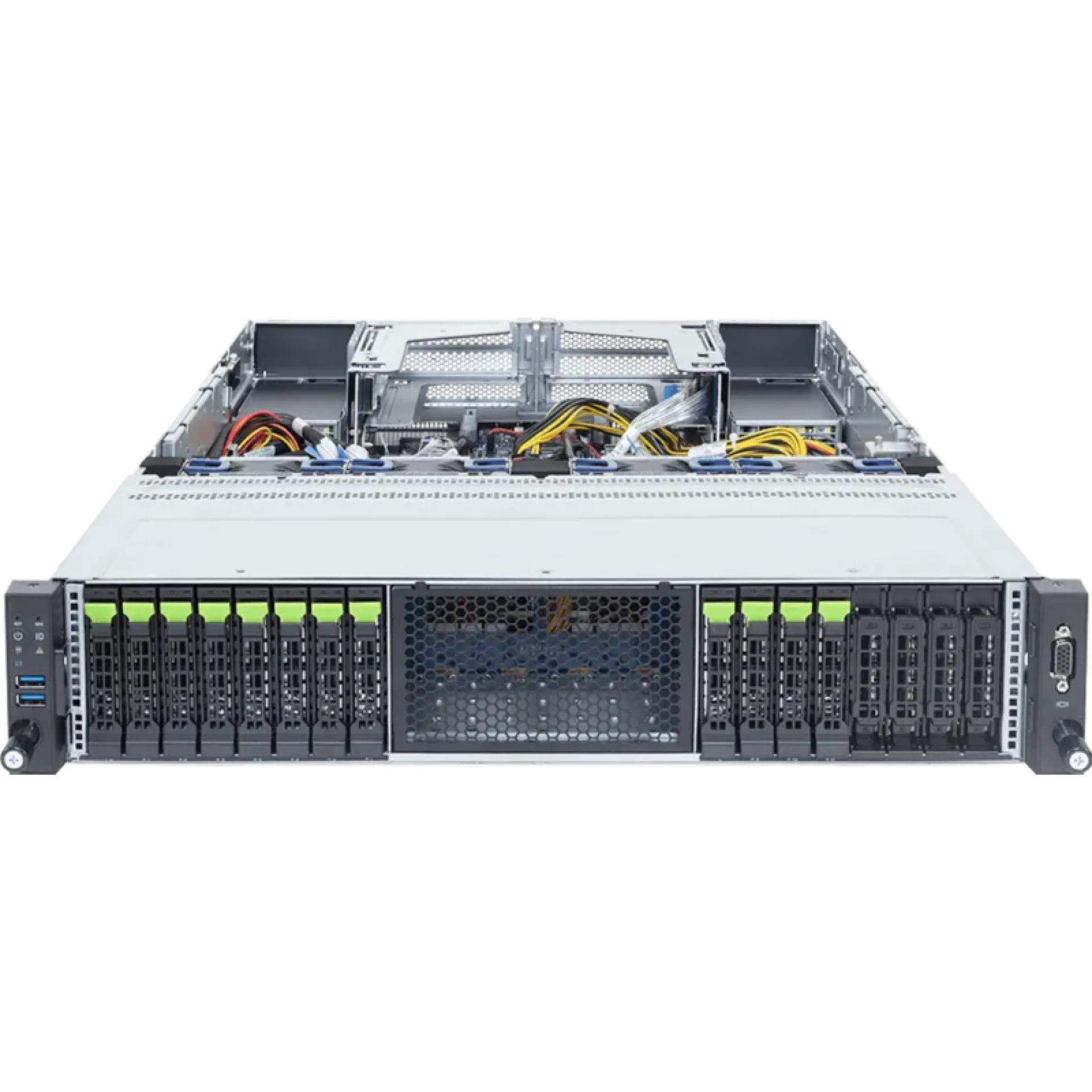 R2A3-T40-AAV1 Gigabyte front view Gigabyte R2A3-T40-AAV1 front view