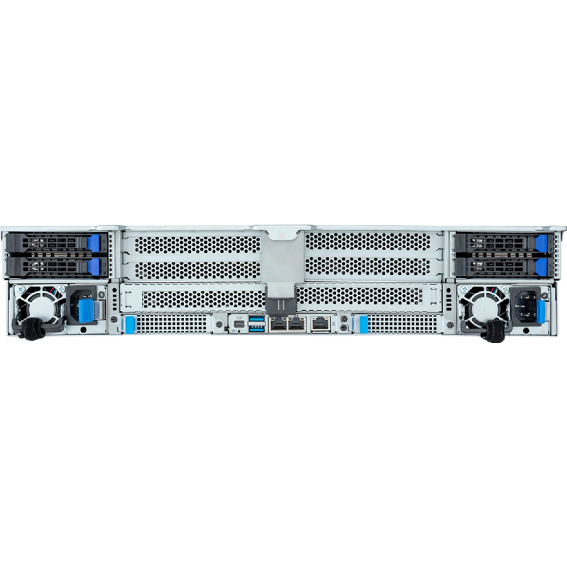 R283-Z90-AAD2 Gigabyte rear view Gigabyte R283-Z90-AAD2 rear view