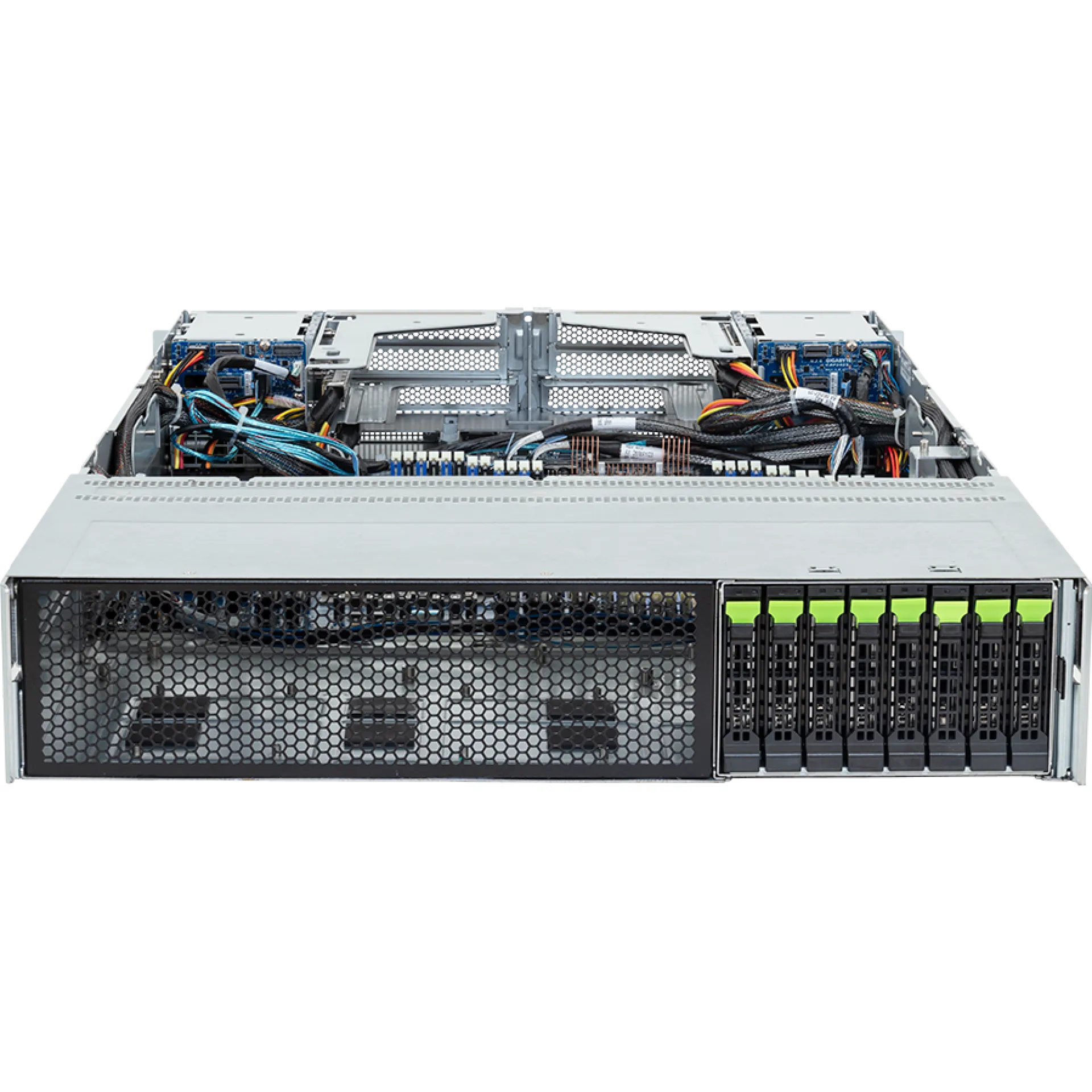 R283-ZK0-IAL1 Gigabyte front view Gigabyte R283-ZK0-IAL1 front view