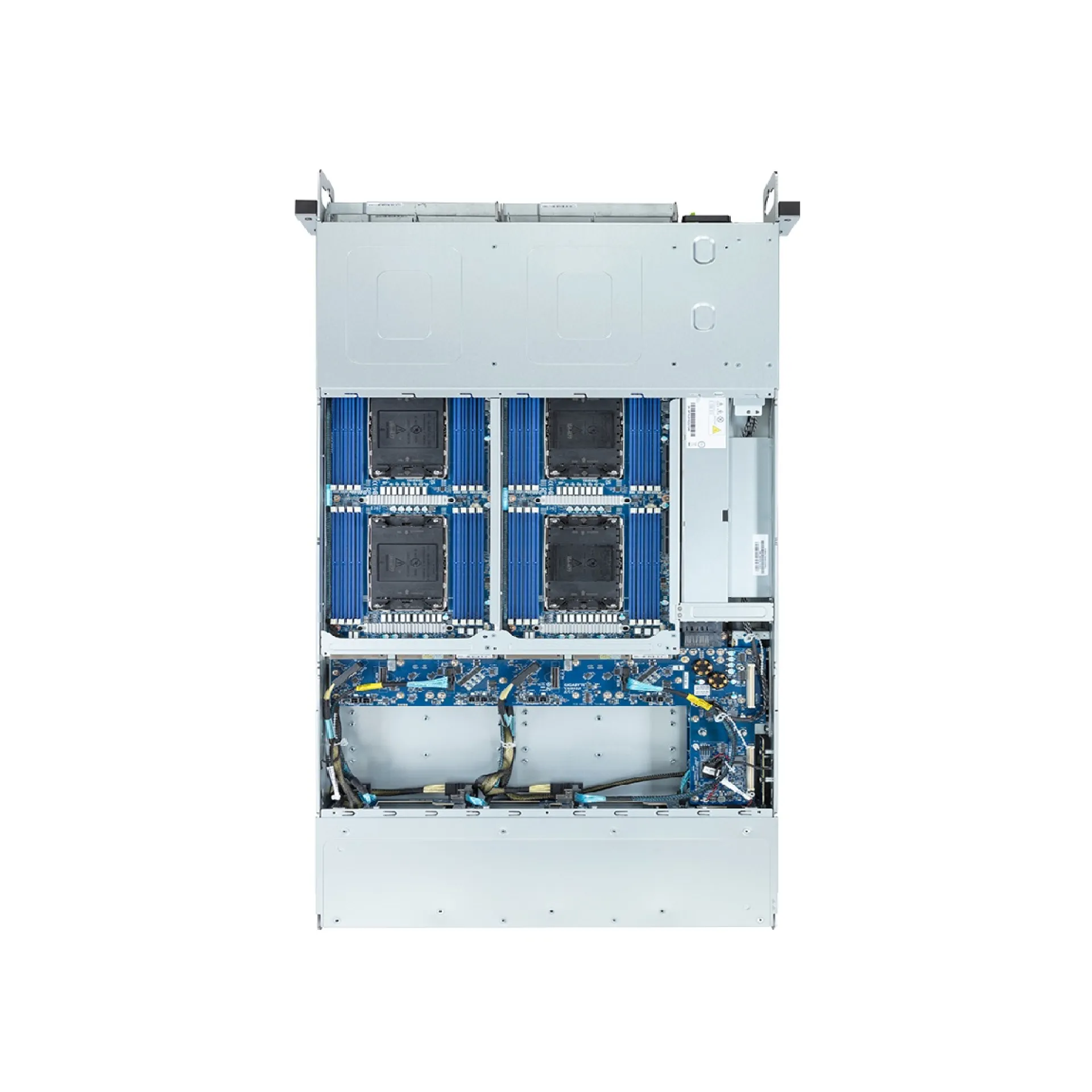 H263-S64-IAW1 Gigabyte top view Gigabyte H263-S64-IAW1 top view