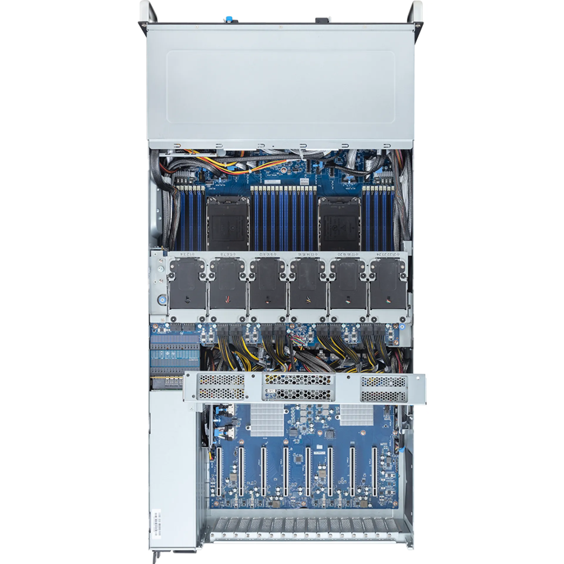 G494-SB4-AAP2 Gigabyte top view Gigabyte G494-SB4-AAP2 top view