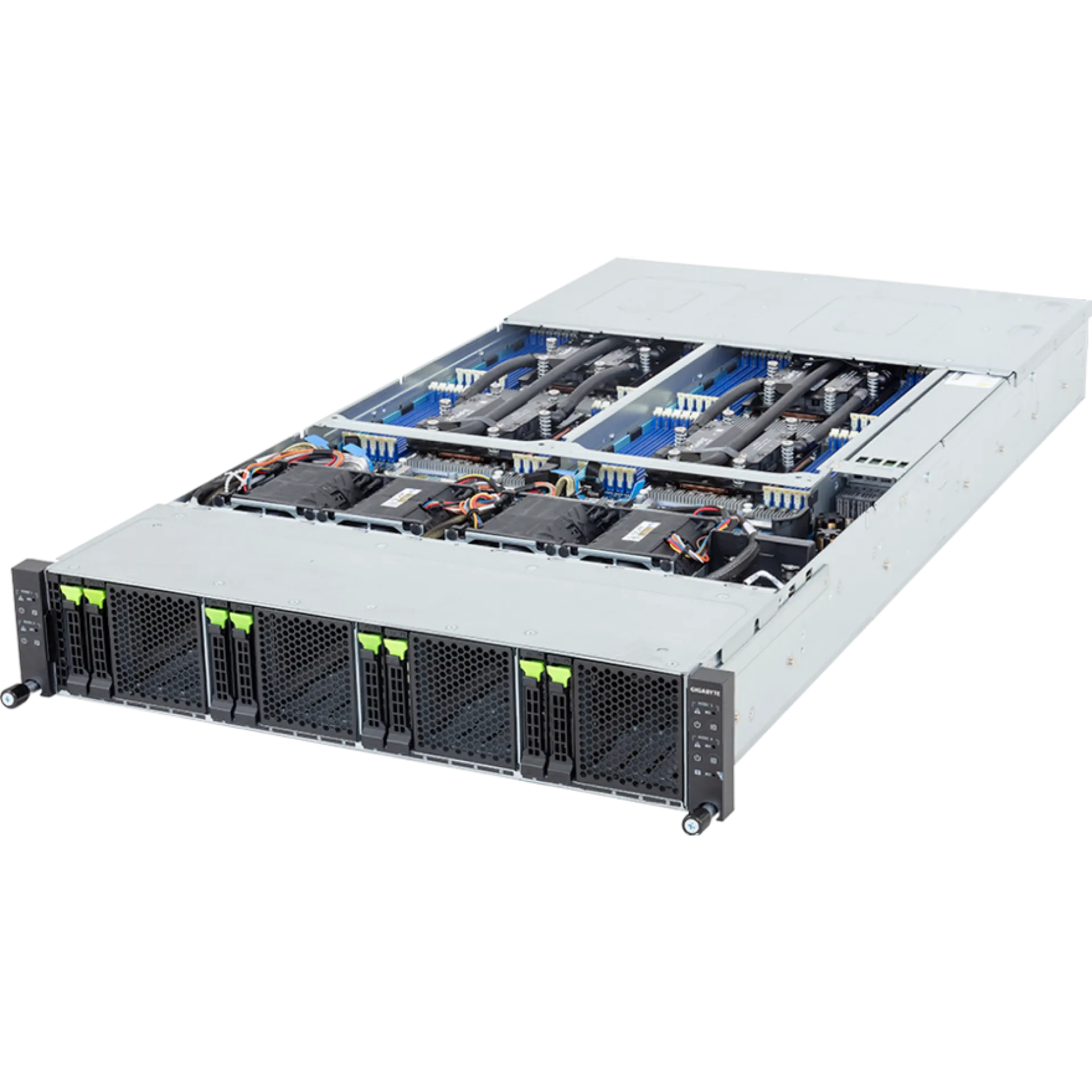 H273-Z85-LAZ1 Gigabyte angle view Gigabyte H273-Z85-LAZ1 angle view