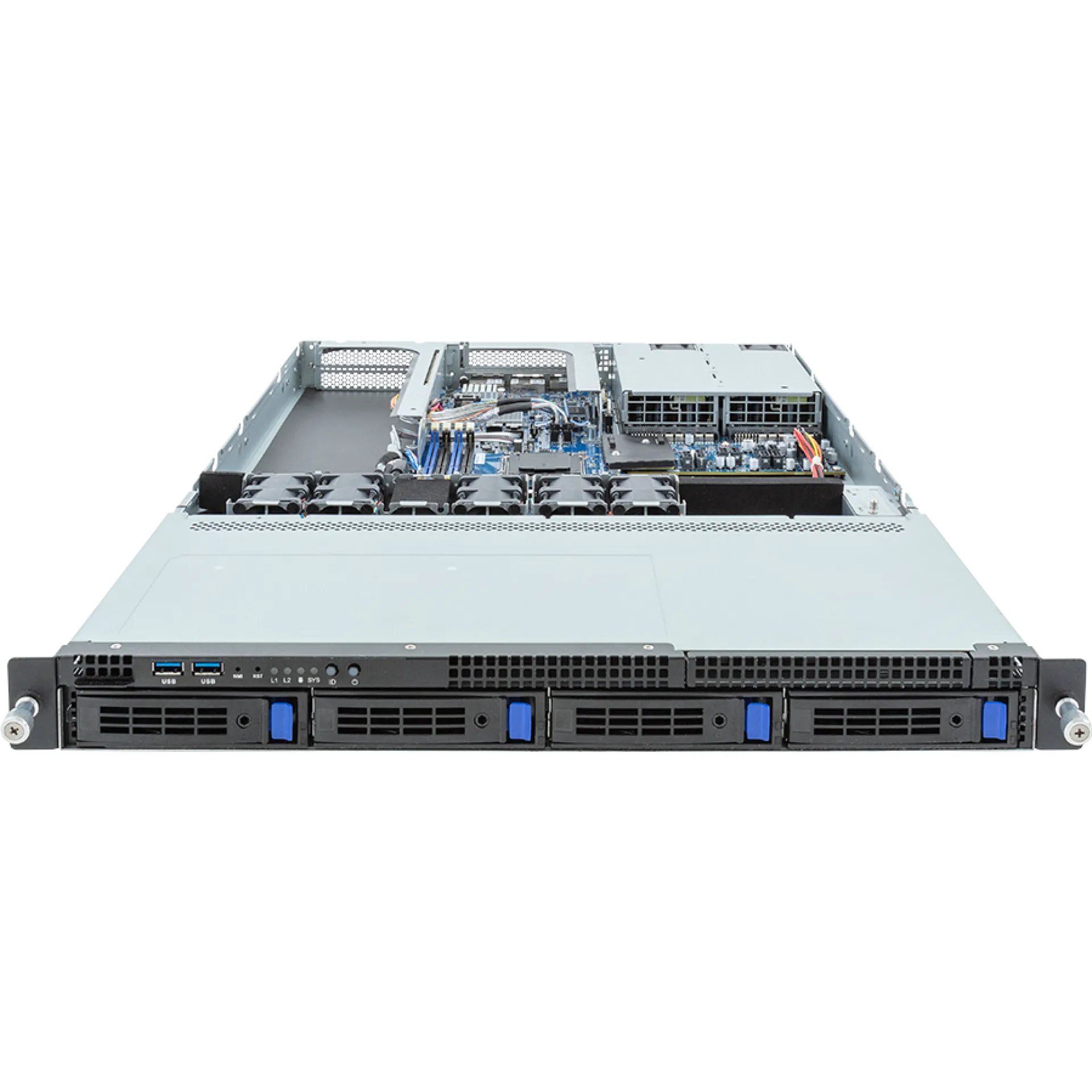Gigabyte R133-C13-AAG1 front view 