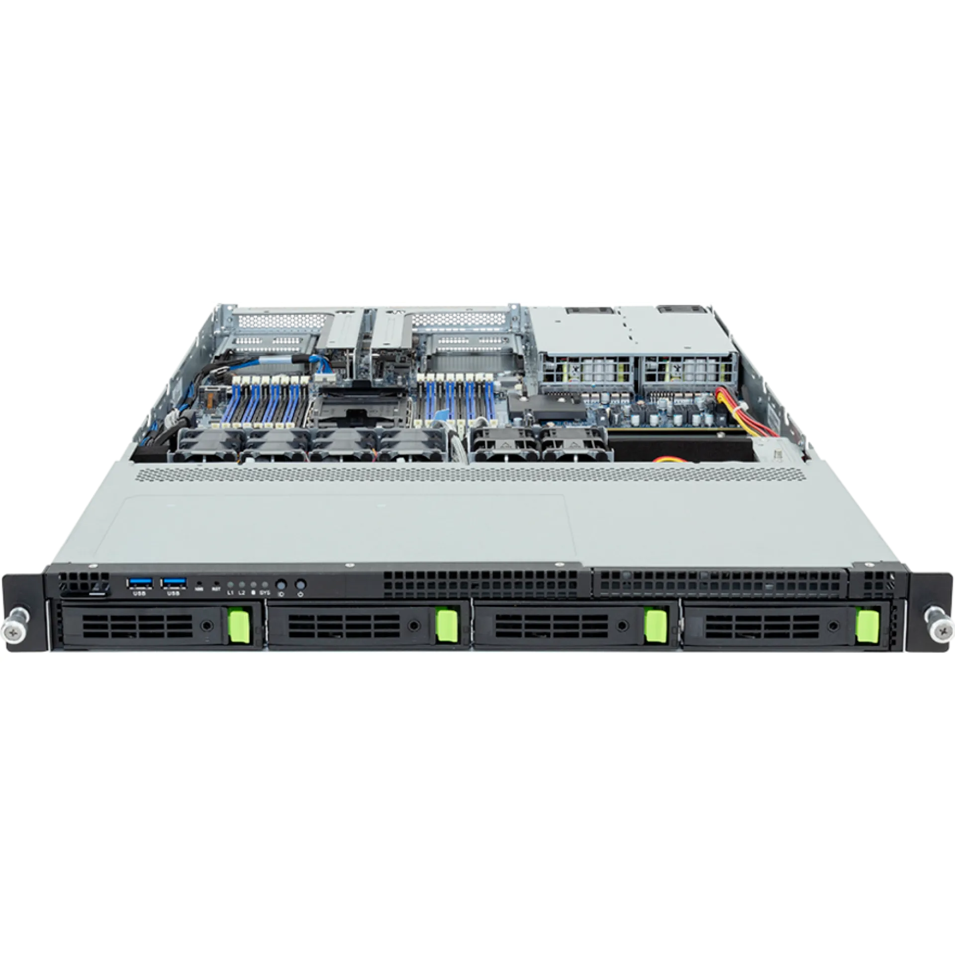 R164-S30-AAG1 Gigabyte front view Gigabyte R164-S30-AAG1 front view