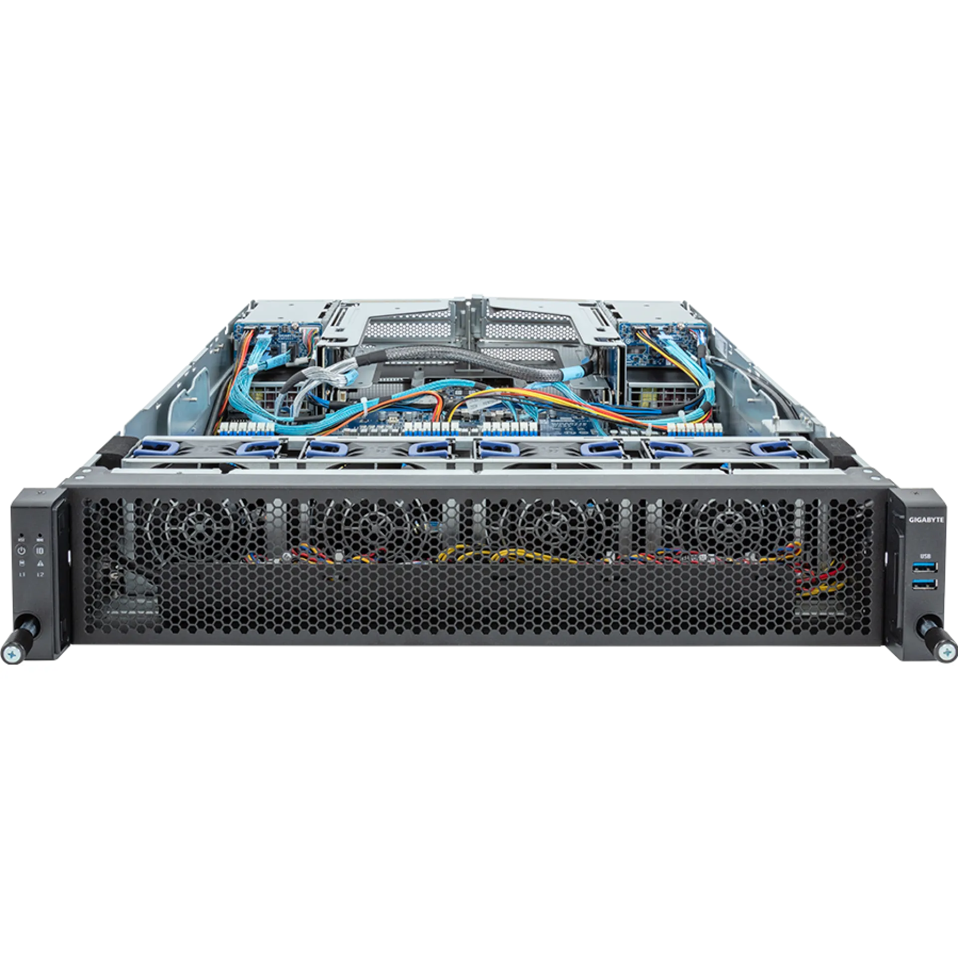Gigabyte E283-Z90-AAD1 front view 
