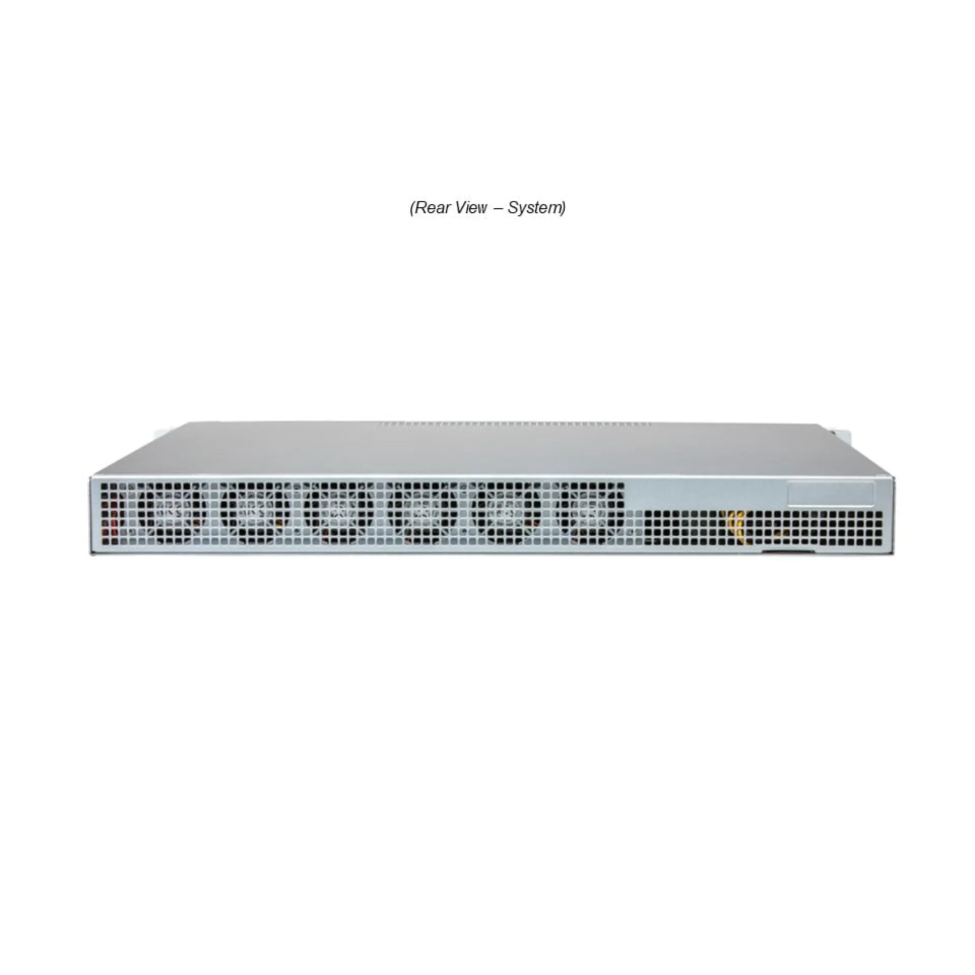 Supermicro SYS-112D-42C-FN8P rear view 
