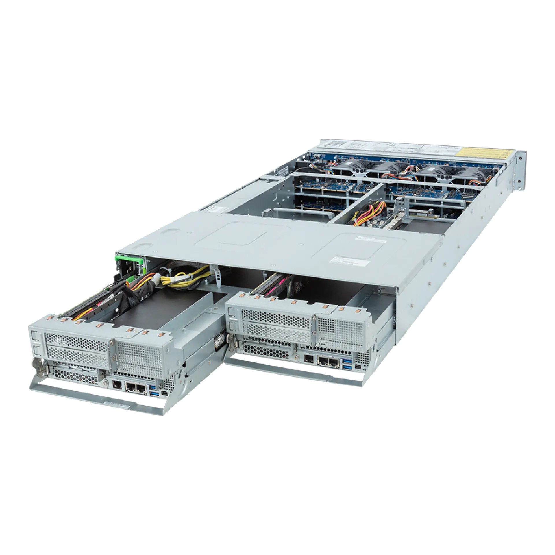 H233-Z80-AAW1 Gigabyte angle view Gigabyte H233-Z80-AAW1 angle view