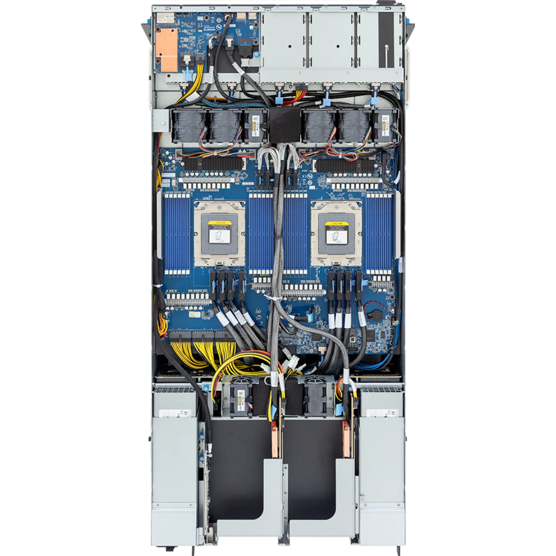 Gigabyte G593-ZD1-AAX1 top view 