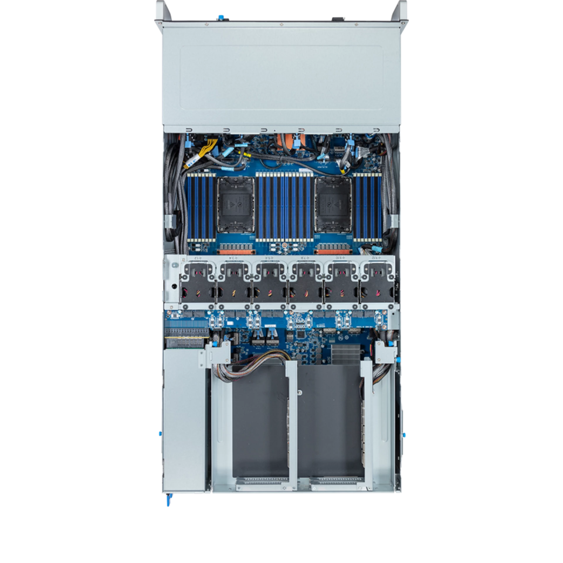 G493-SB2-AAP1 Gigabyte top view Gigabyte G493-SB2-AAP1 top view