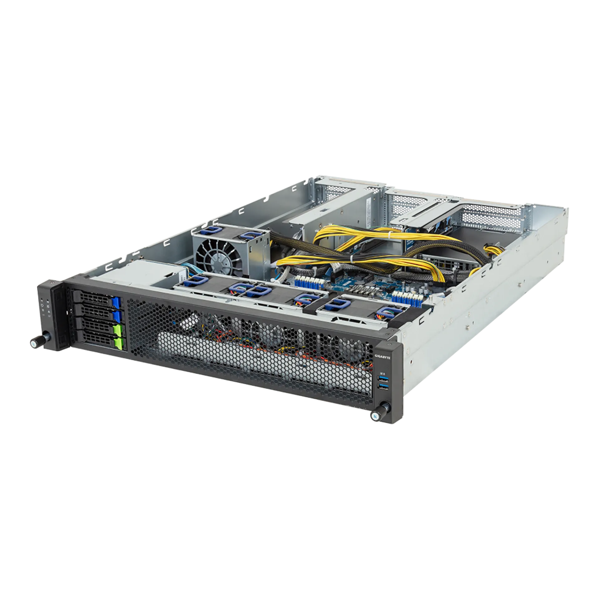 Gigabyte E264-AG0-AAS1 angle view 