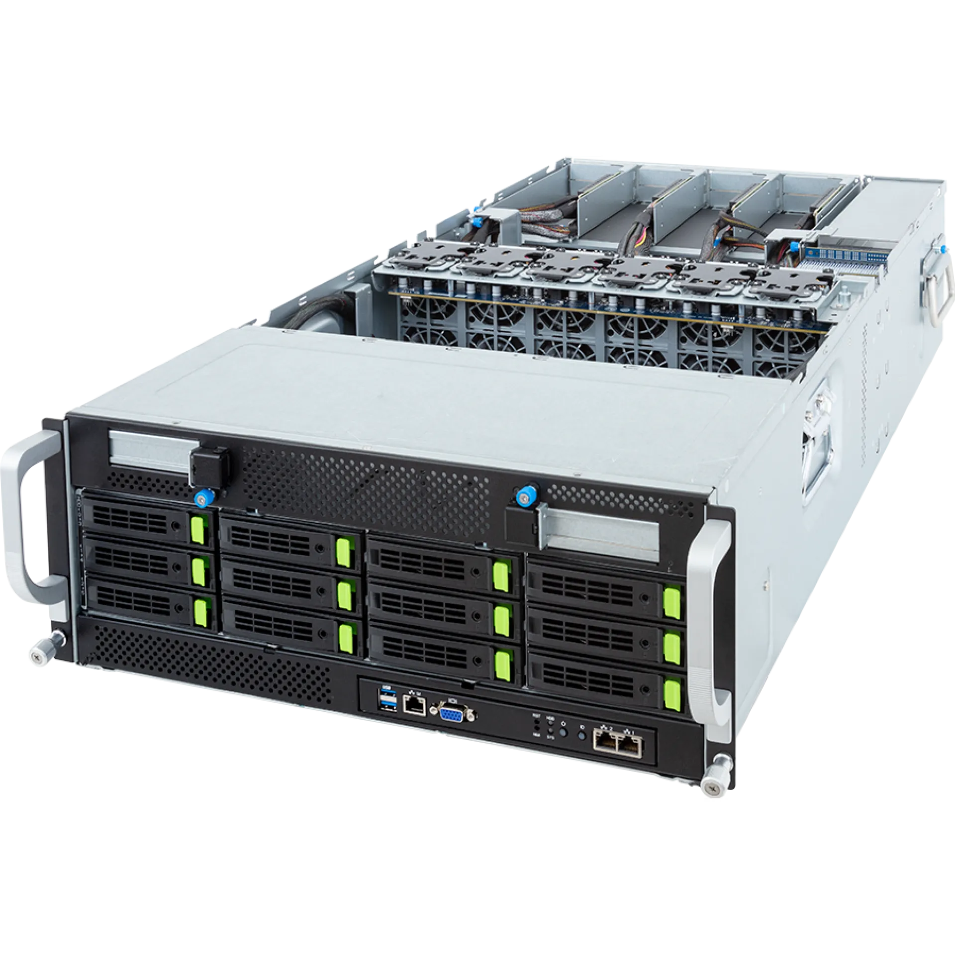 G493-SB3-AAP1 Gigabyte angle view Gigabyte G493-SB3-AAP1 angle view