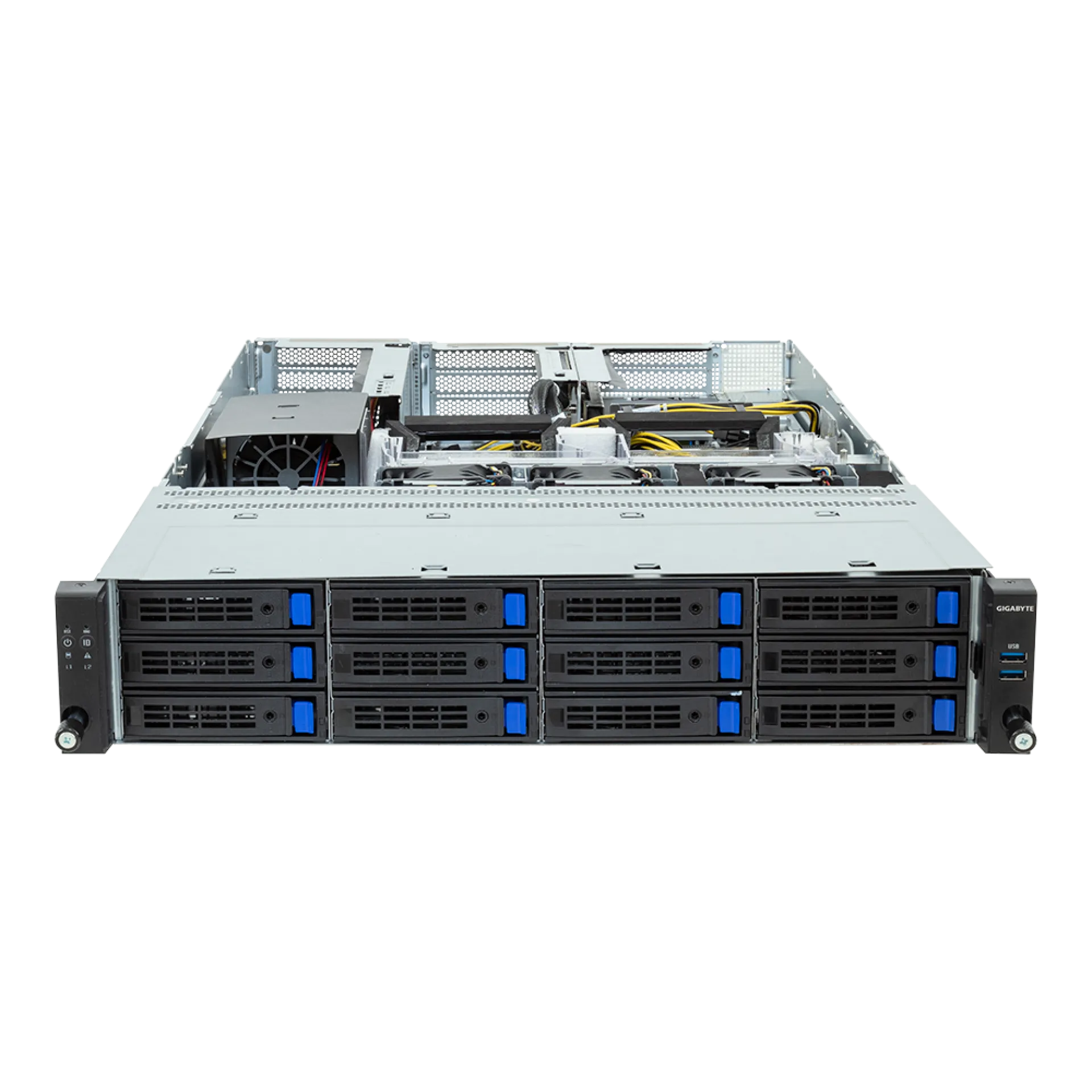 R243-EG0-AAL1 Gigabyte front view Gigabyte R243-EG0-AAL1 front view