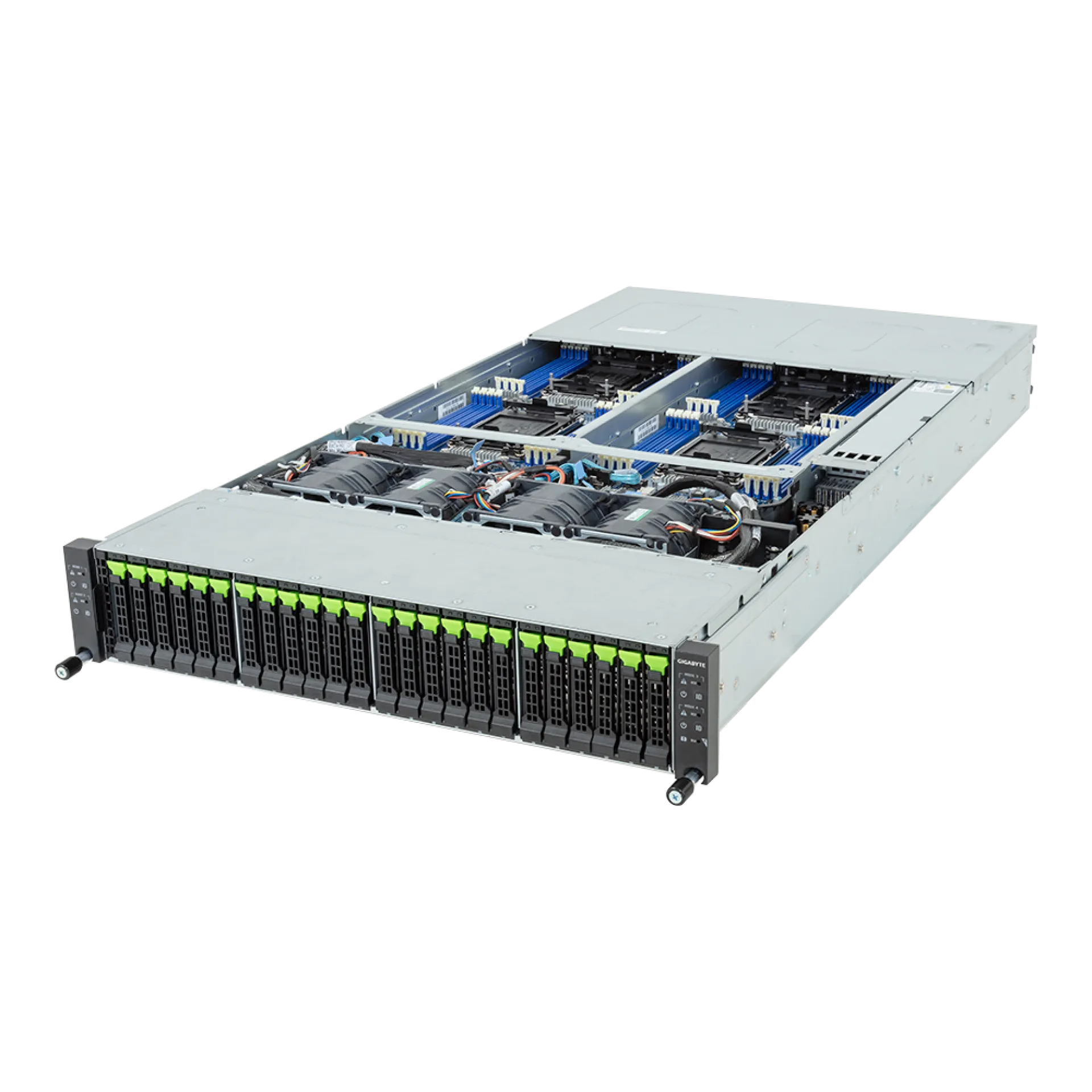 Gigabyte H274-S60-AAW1 angle view 
