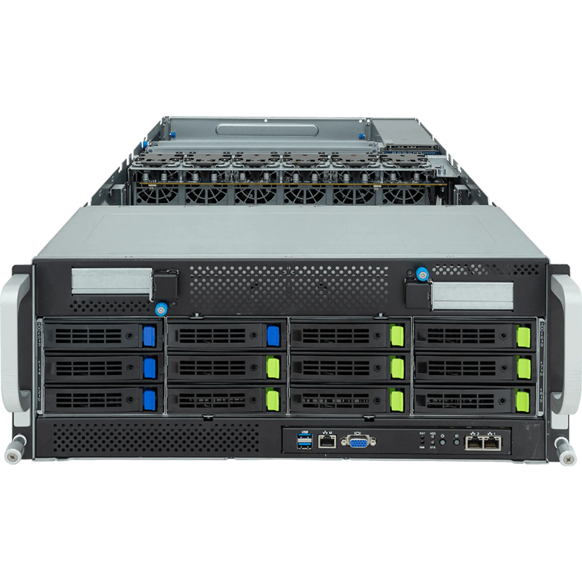Gigabyte G493-SB0-AAP1 front view 