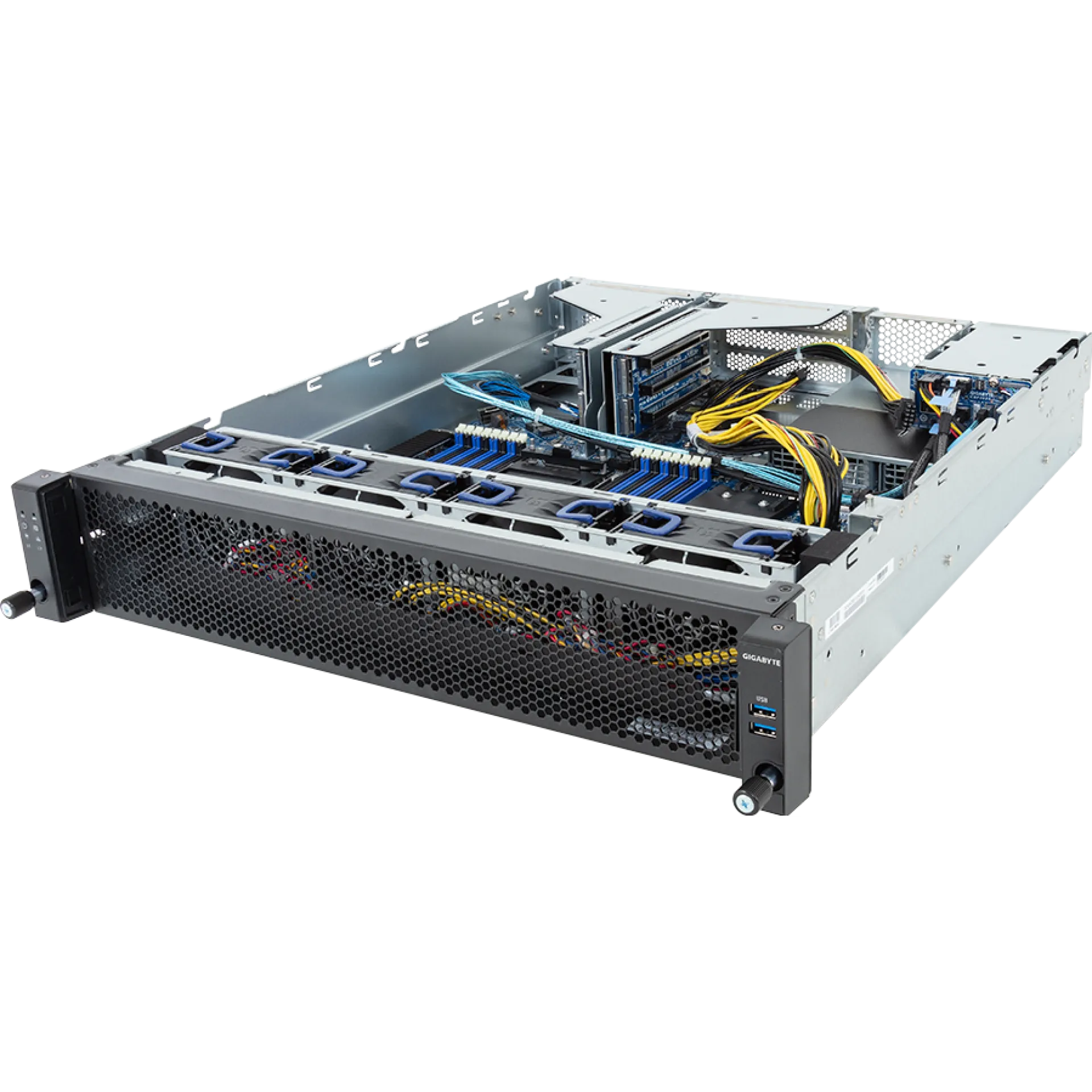 Gigabyte E264-S30-AAJ1 angle view 