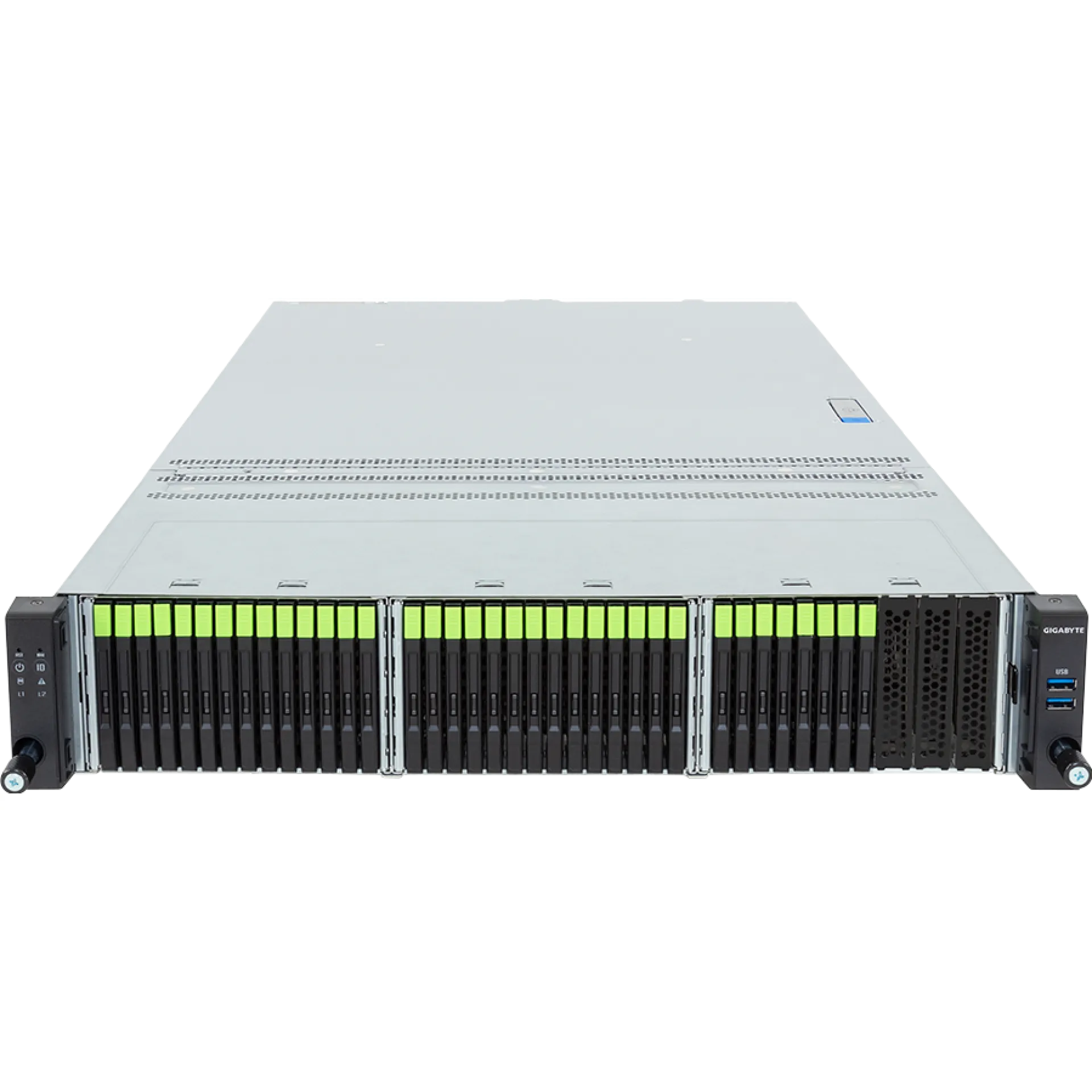 R284-A91-AAL1 Gigabyte front view Gigabyte R284-A91-AAL1 front view