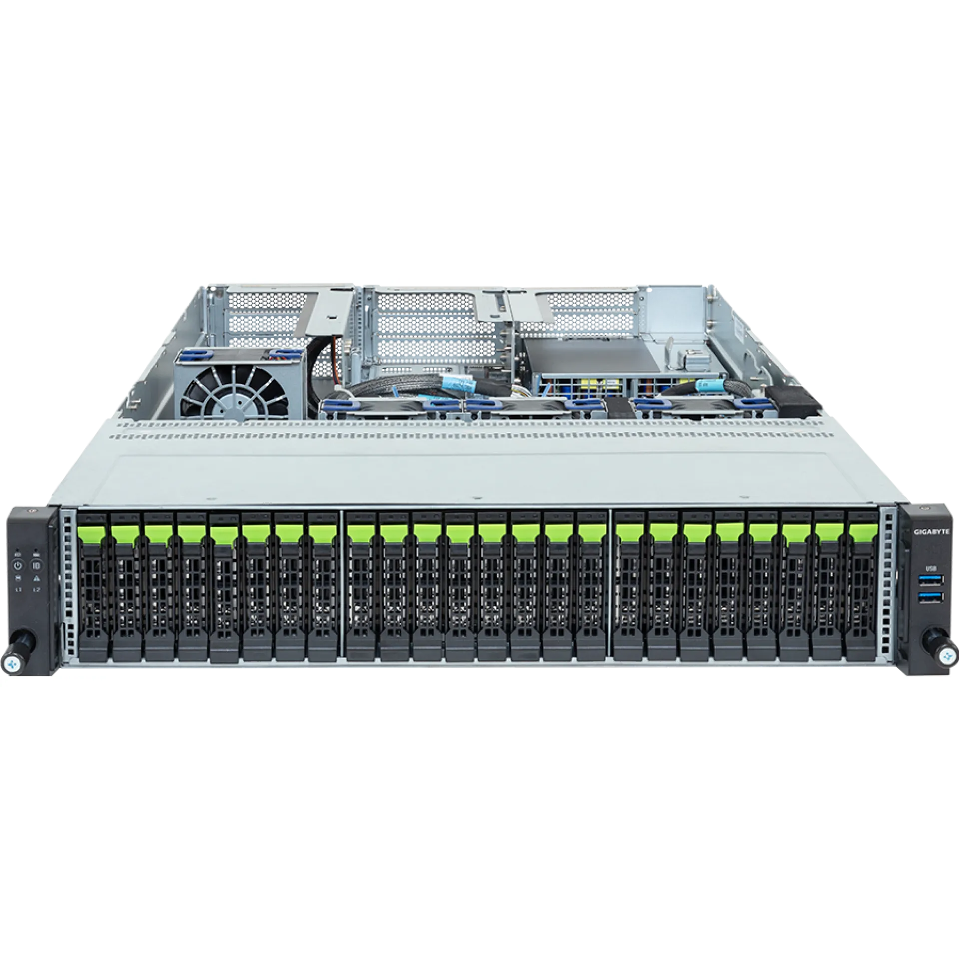 R264-SG3-AAJ1 Gigabyte front view Gigabyte R264-SG3-AAJ1 front view