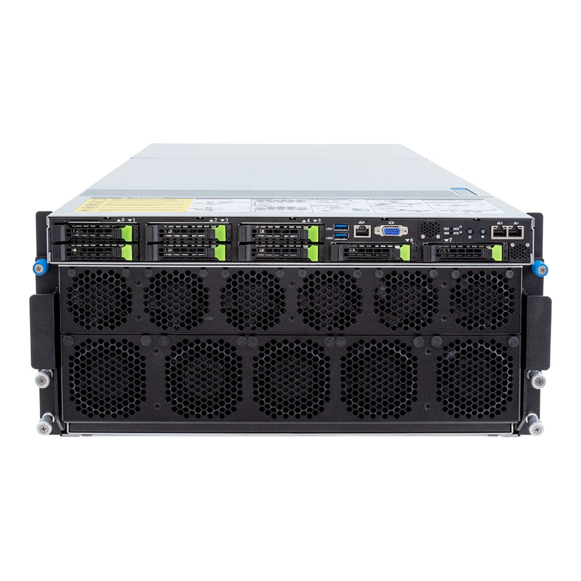 G593-ZX2 Gigabyte front view Gigabyte G593-ZX2 front view