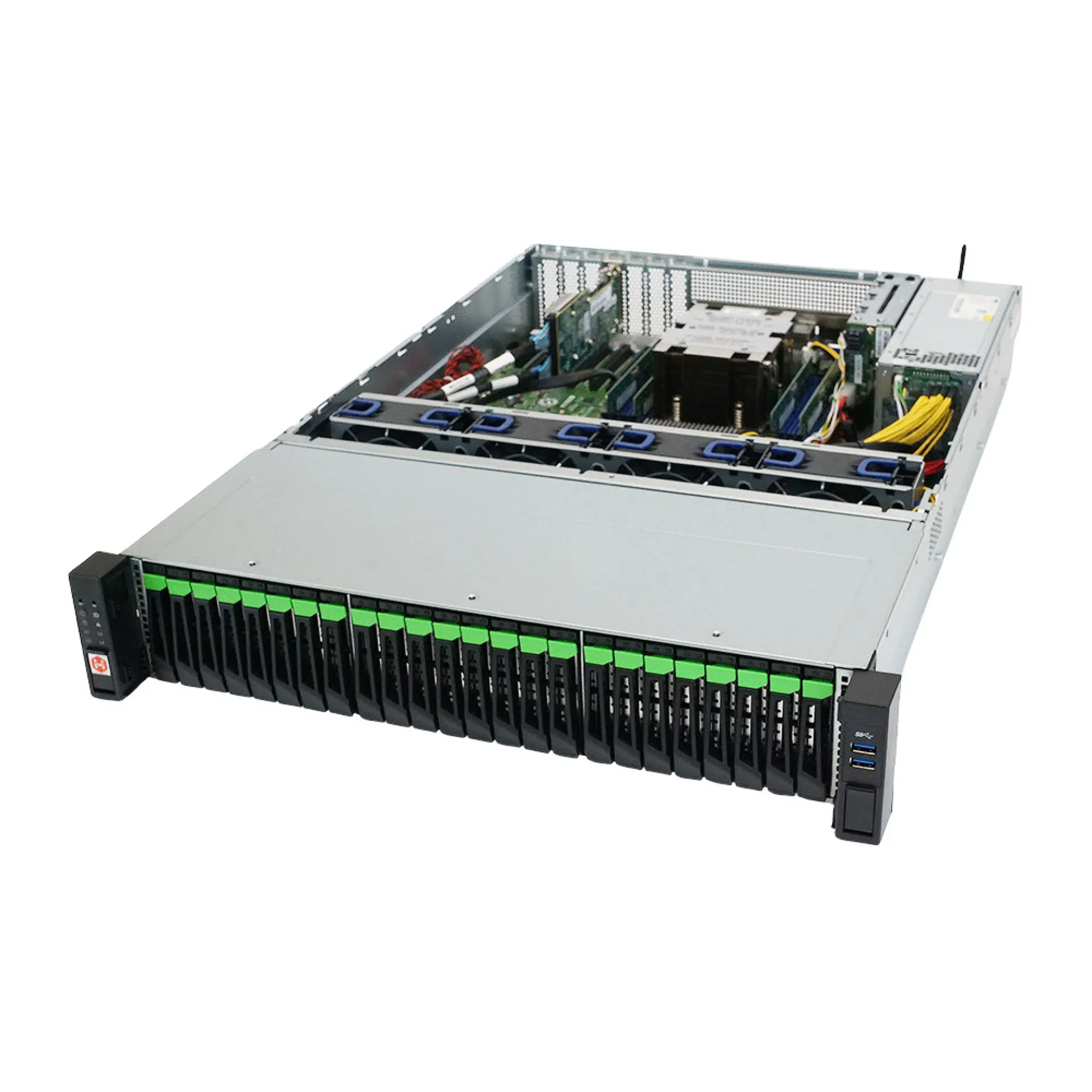 VR-SAE25-2LUACV5-2L2T-R | Happyware Single EPYC 9004 EPYC 9005 2U Rack Server VR-SAE25-2LUACV5-2L2T-R | Happyware Single EPYC 9004 EPYC 9005 2U Rack Server