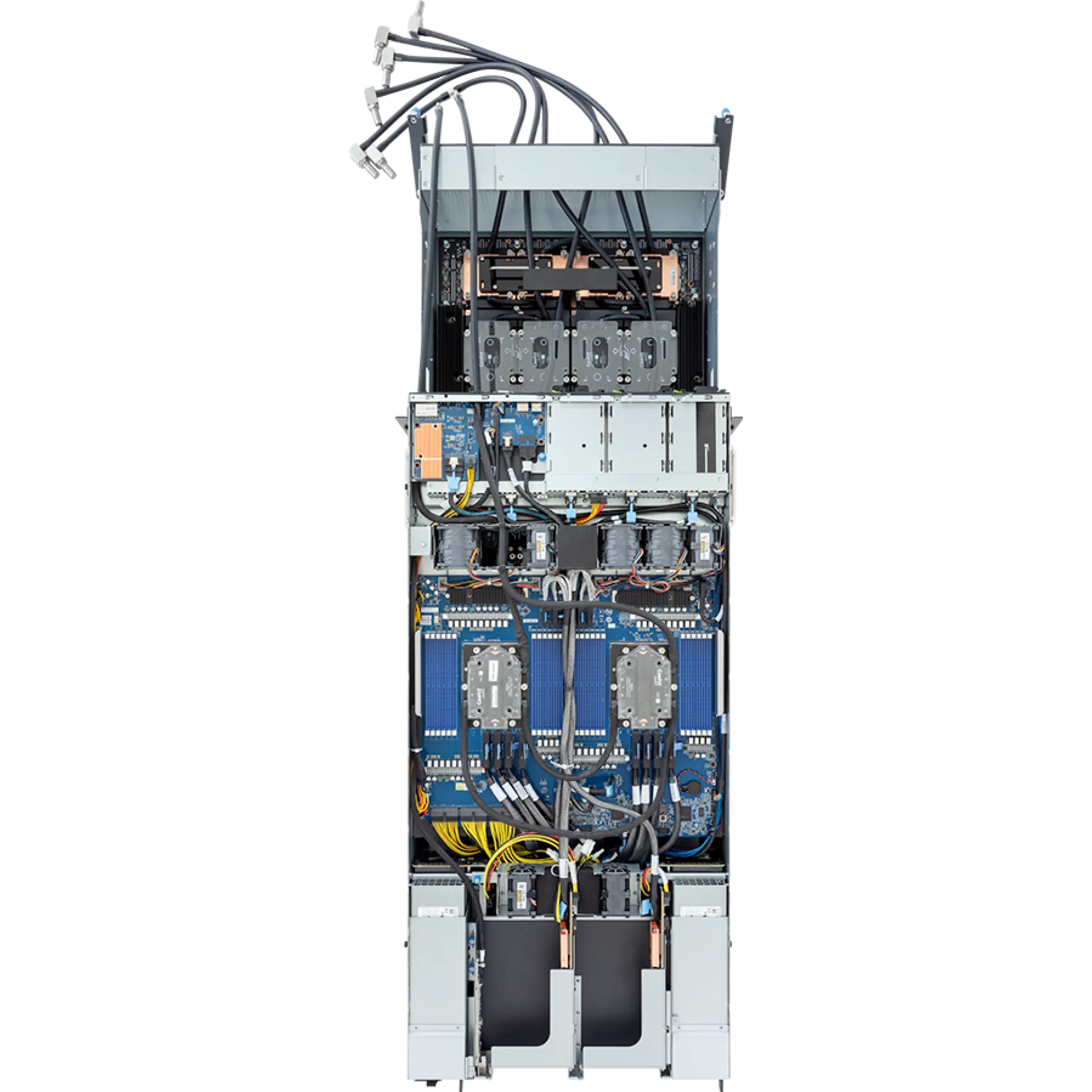 Gigabyte G593-ZD1-LAX1 top view 