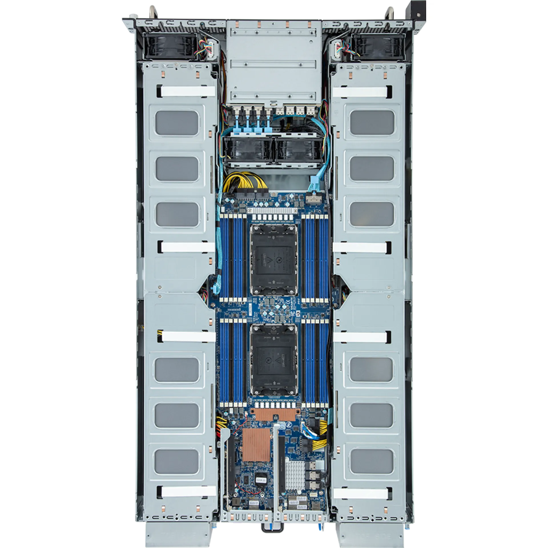 G293-S43-AAP1 Gigabyte top view Gigabyte G293-S43-AAP1 top view
