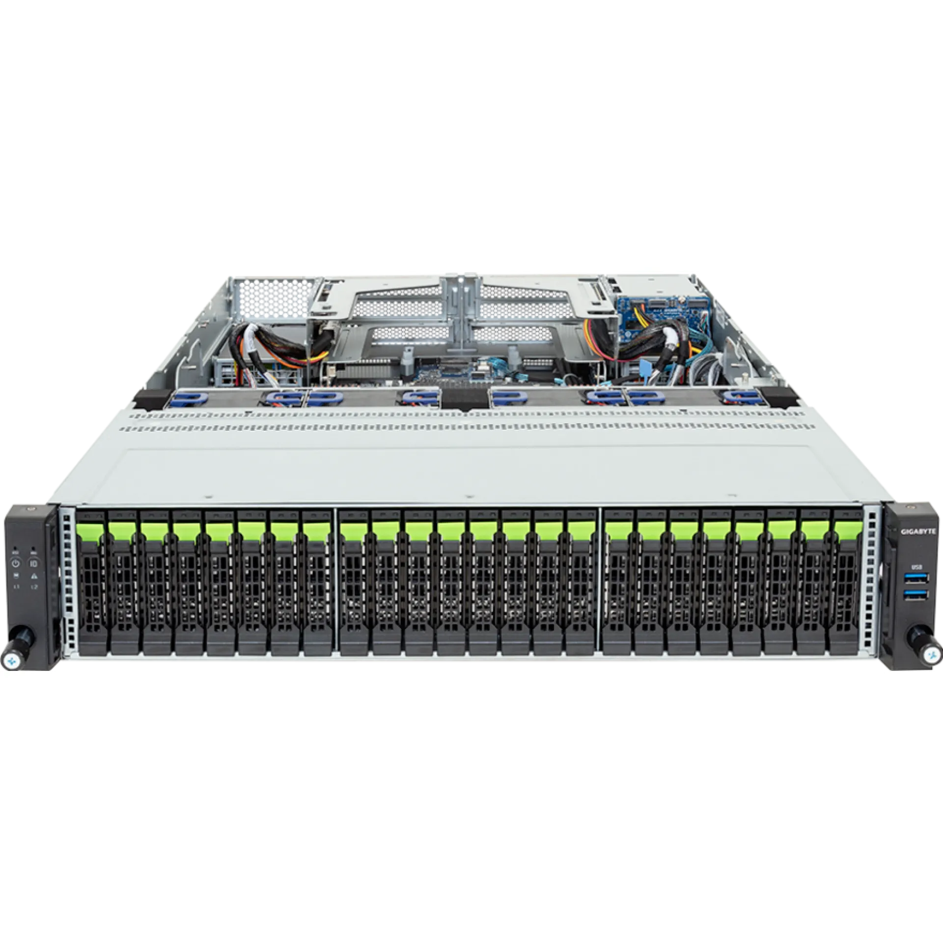 Gigabyte R284-A92-AAL1 front view 