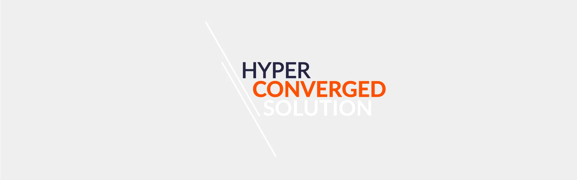 hyper converged solution banner