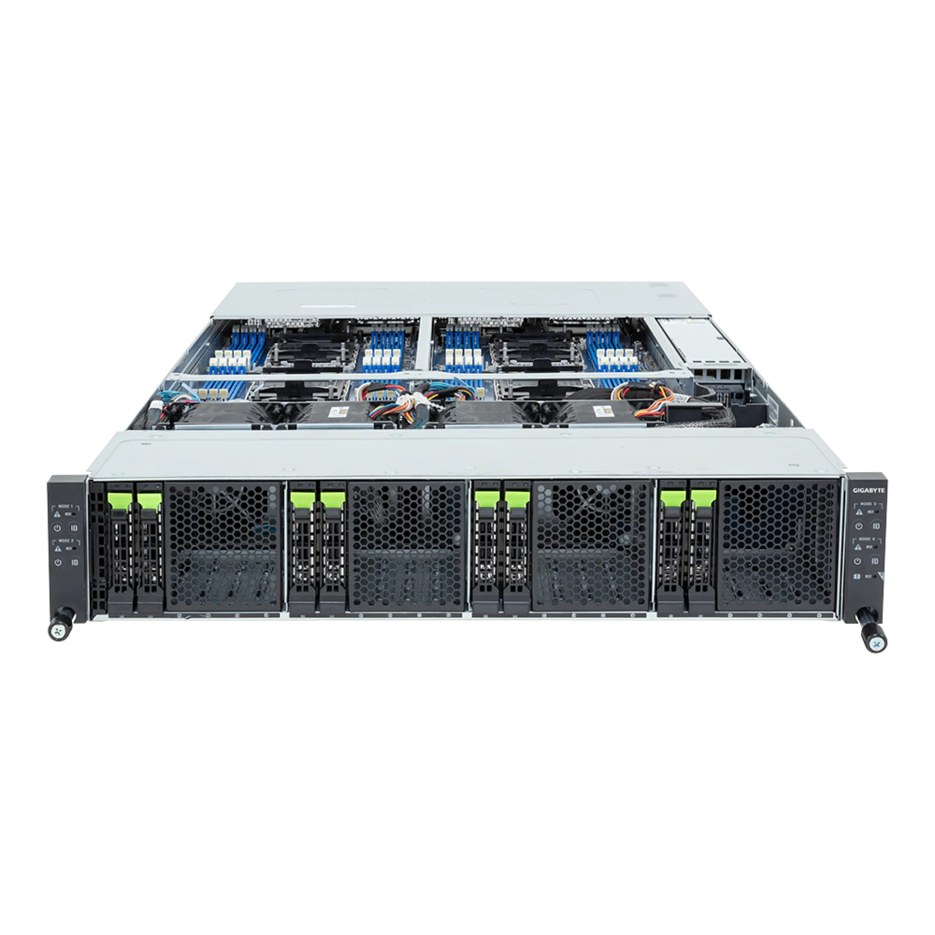 H274-S61-AAW1 Gigabyte front view Gigabyte H274-S61-AAW1 front view