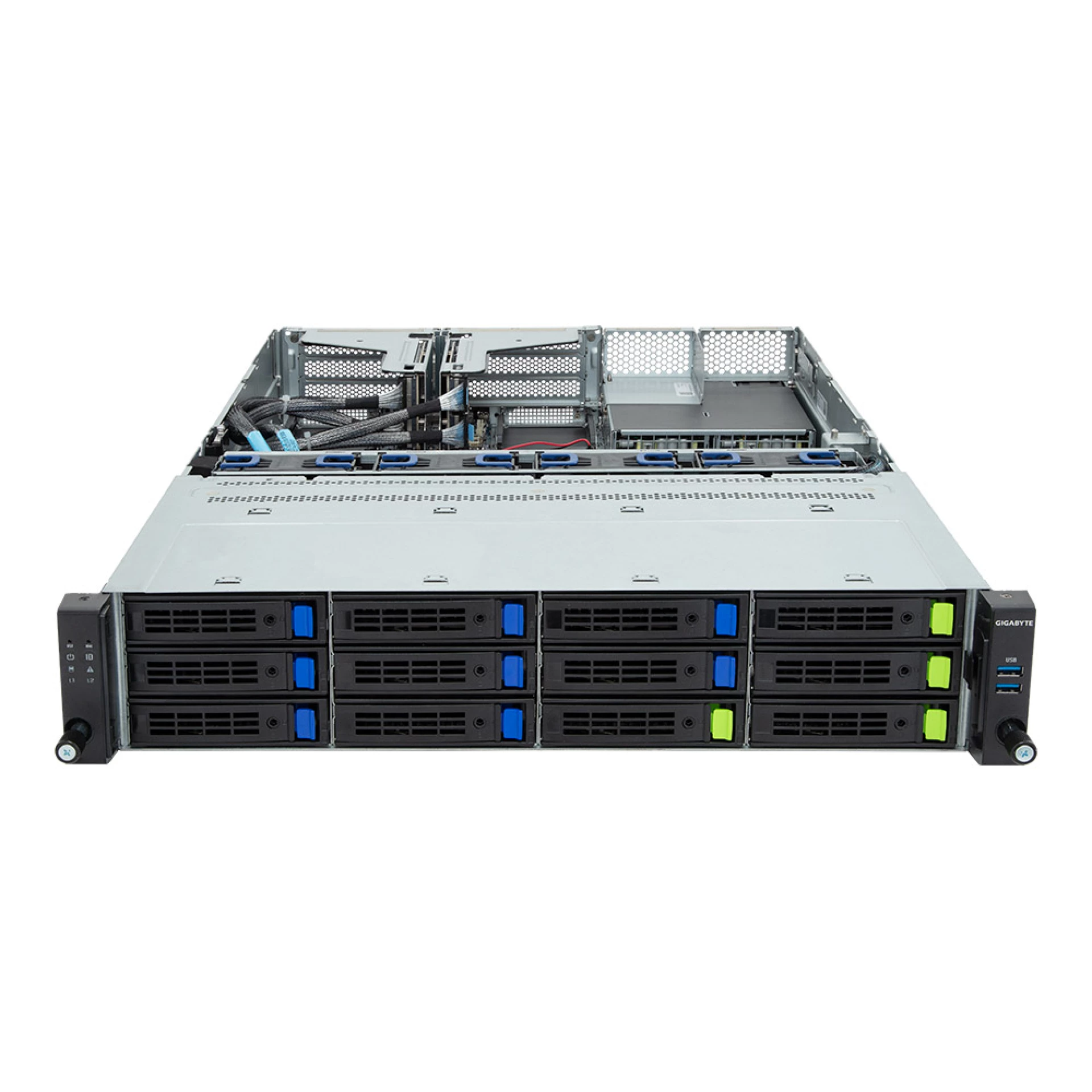 Gigabyte R263-Z30-AAC2 front view
