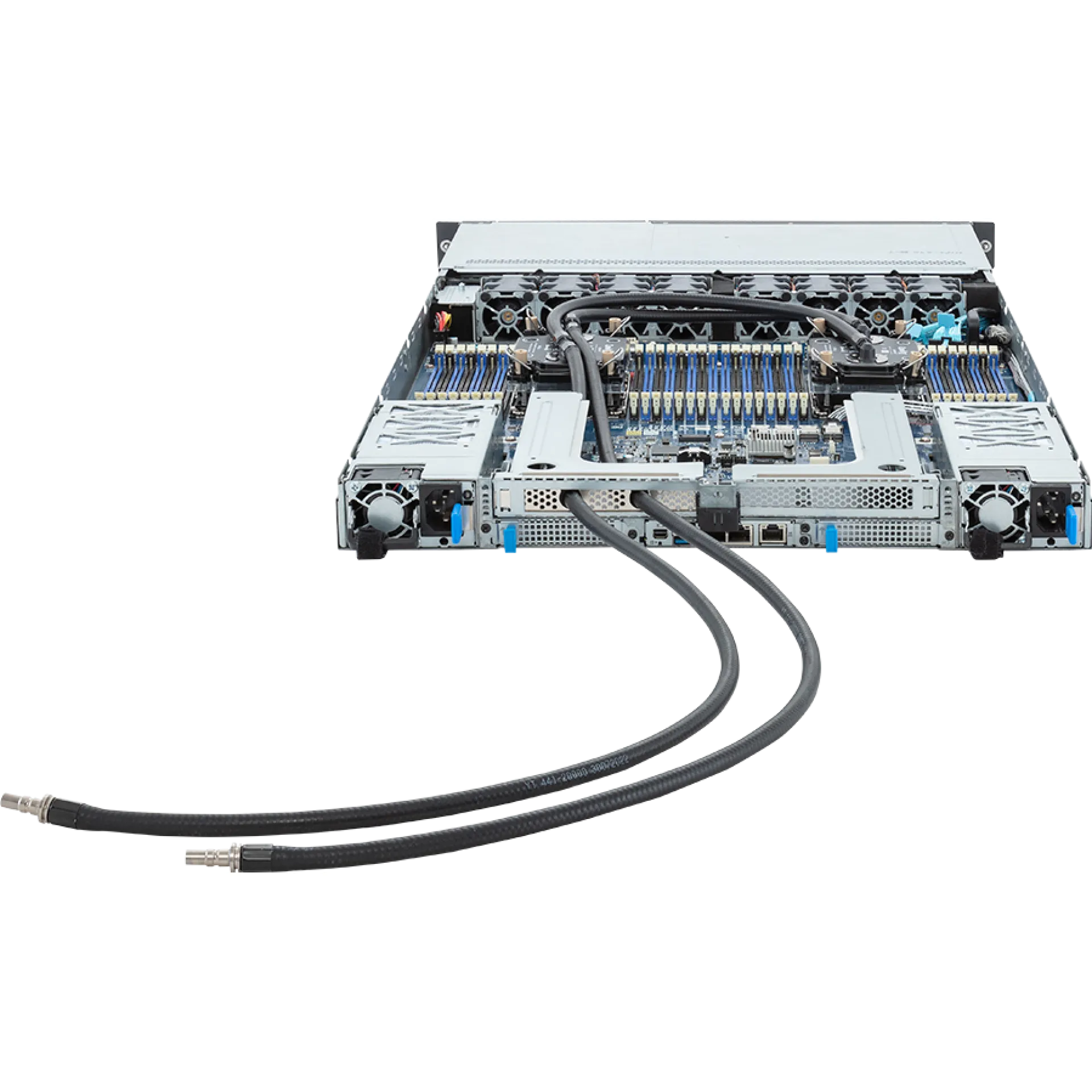 R183-S90-LAD1 Gigabyte rear view Gigabyte R183-S90-LAD1 rear view