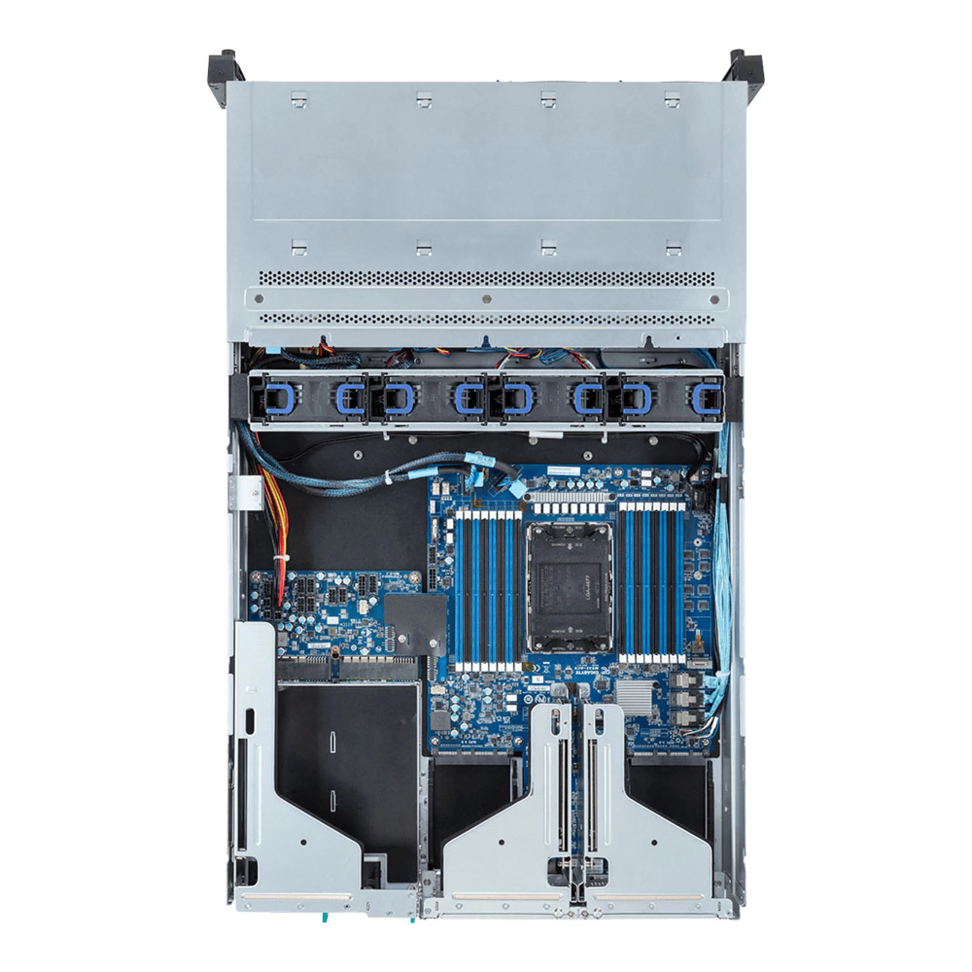 R263-S30-AAH1 Gigabyte top view Gigabyte R263-S30-AAH1 top view
