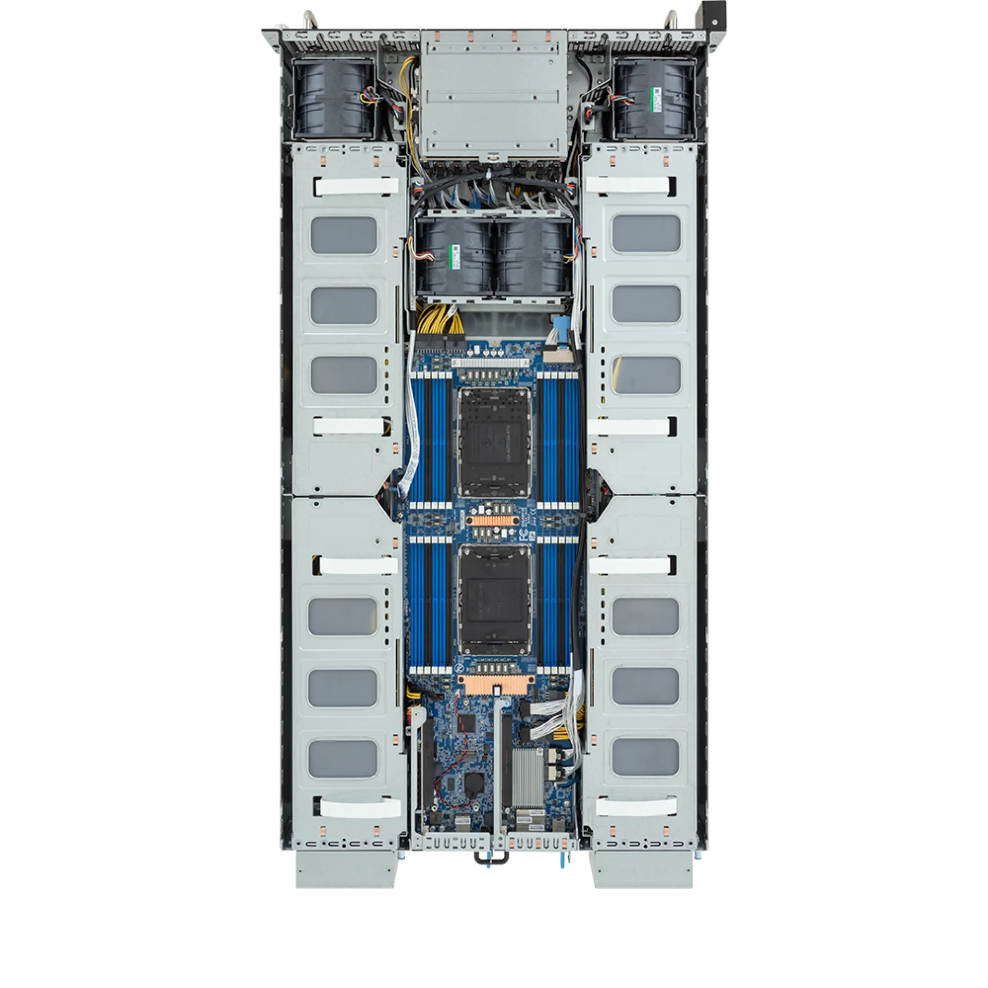 G294-S42-AAP1 Gigabyte top view Gigabyte G294-S42-AAP1 top view