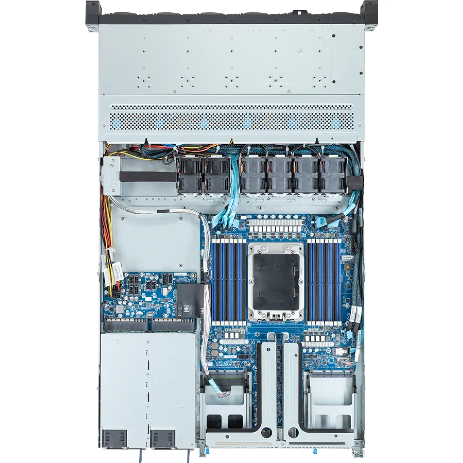 Gigabyte R163-P32-AAH1 top view