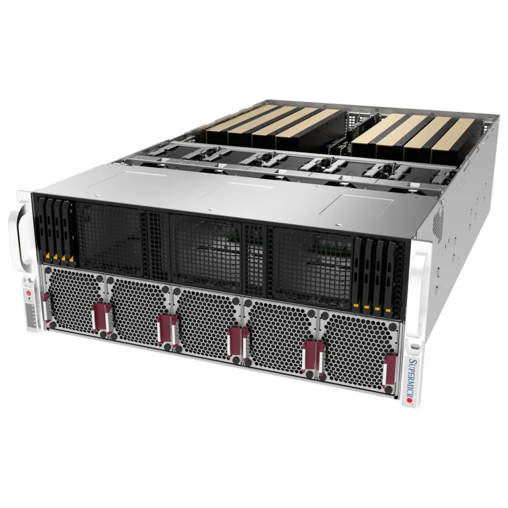 Supermicro SYS-422GA-NRT angle view