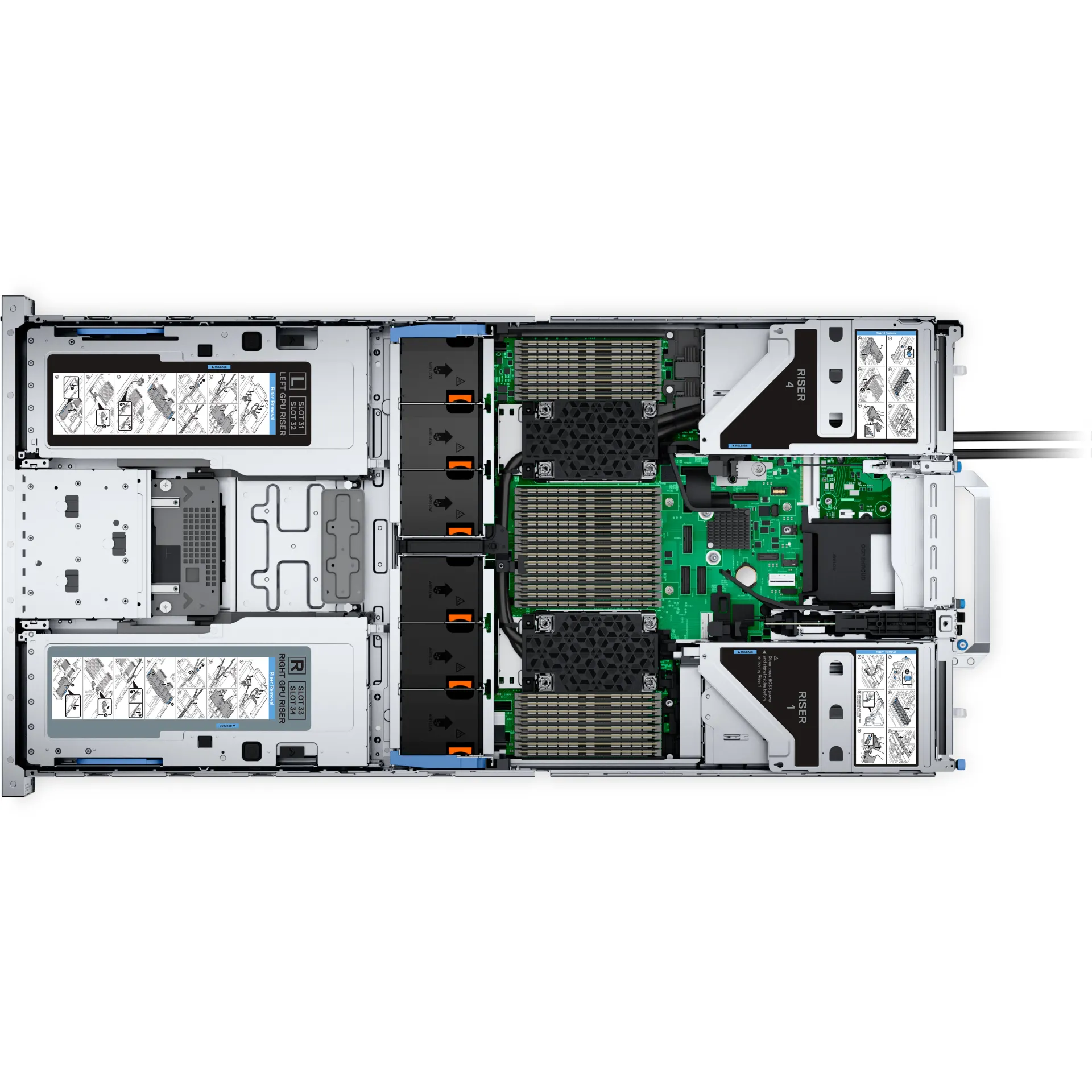 Dell 210-BGRR top view 