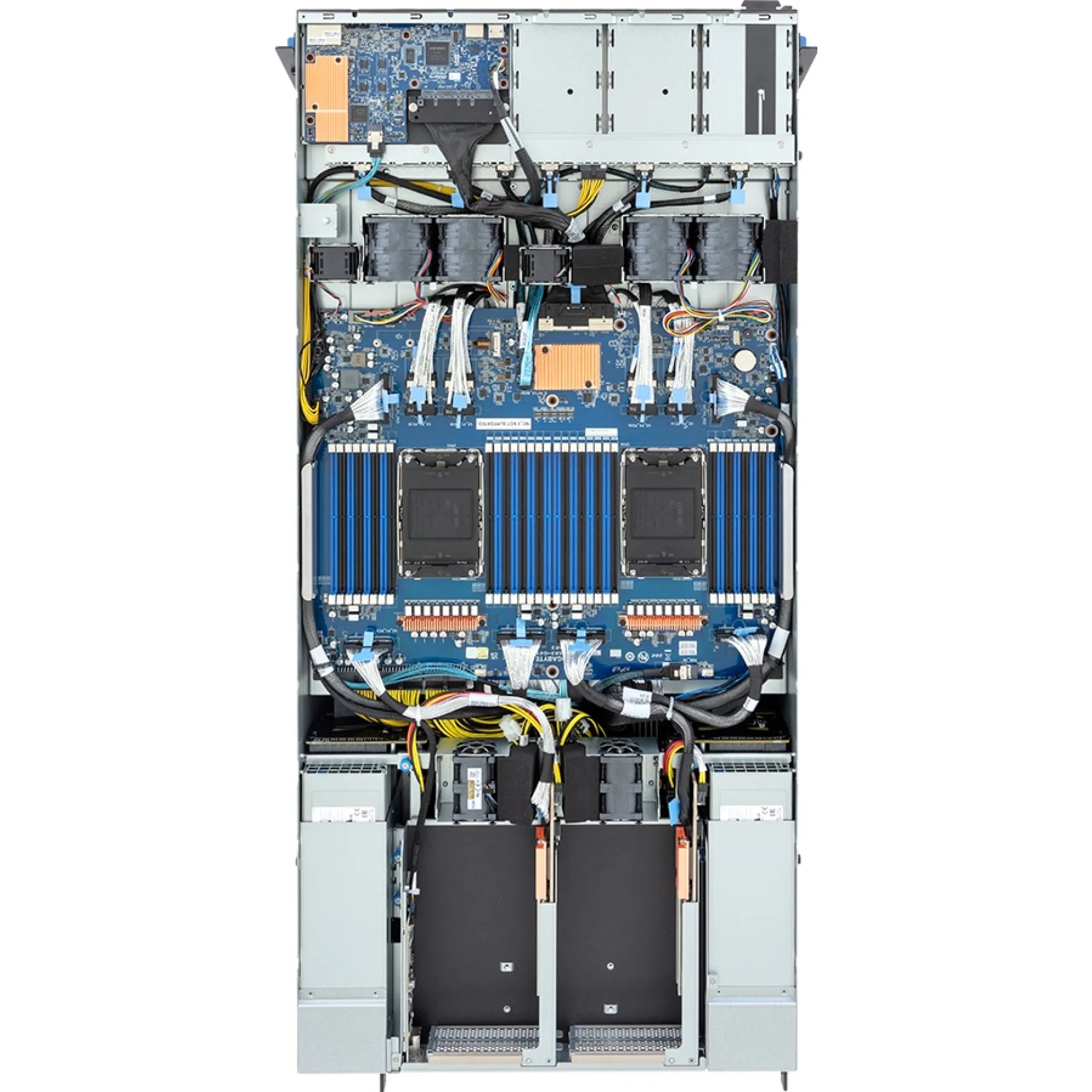 G593-SD1-AAX3 Gigabyte top view Gigabyte G593-SD1-AAX3 top view
