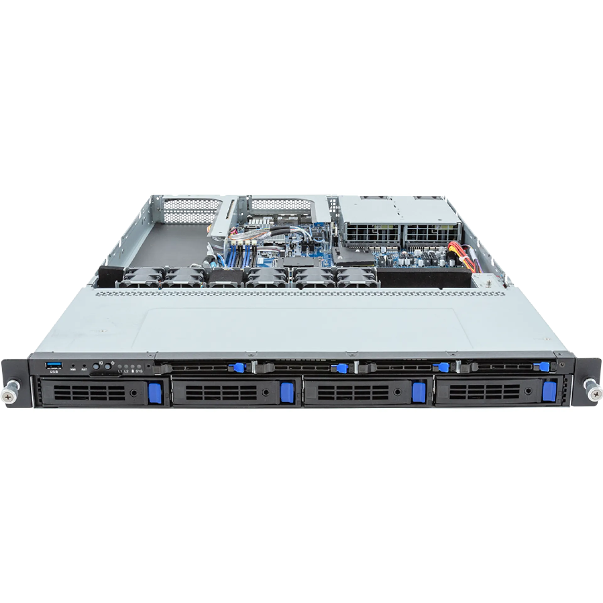 Gigabyte R133-C11-AAB1 front view 