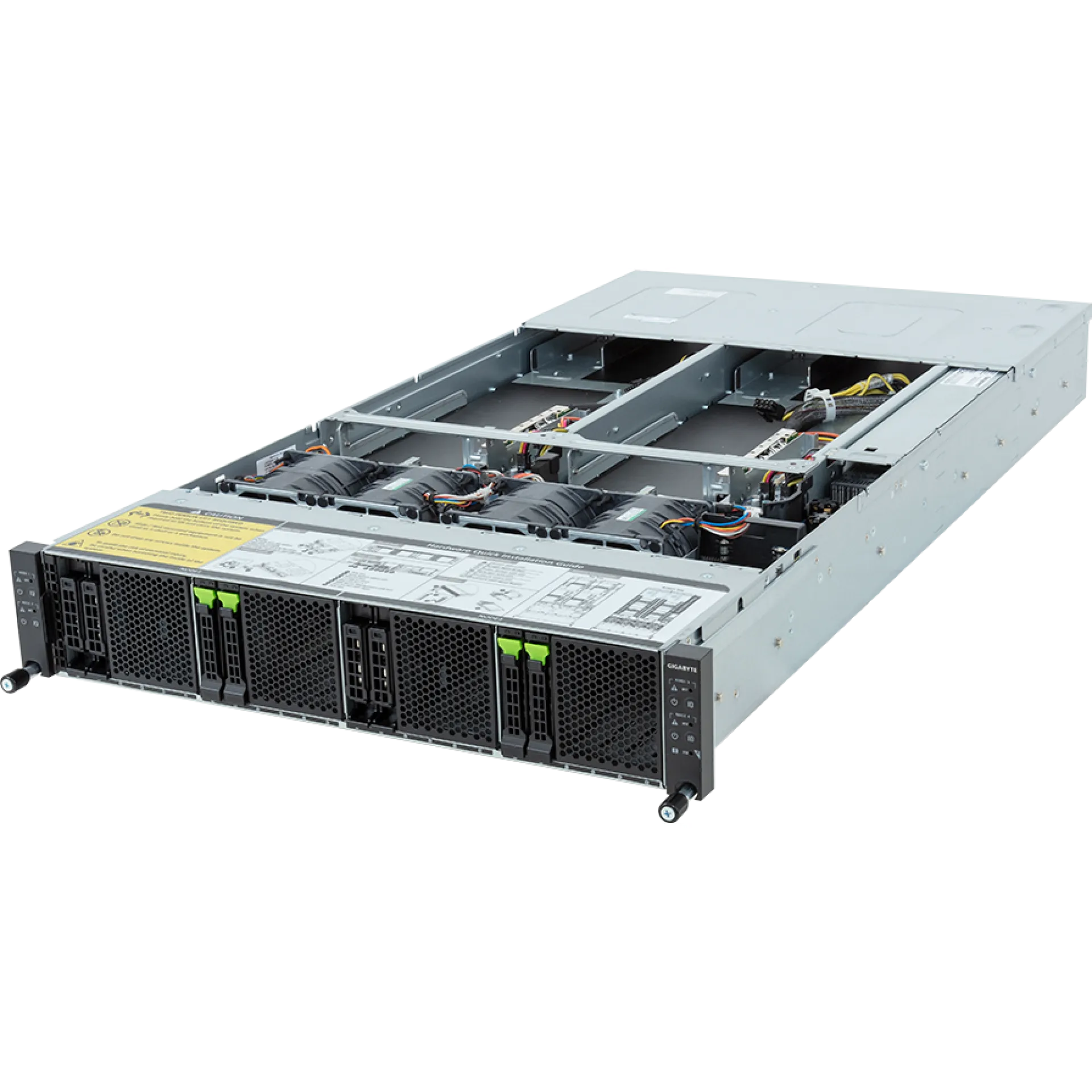 H233-Z80-AAN1 Gigabyte angle view Gigabyte H233-Z80-AAN1 angle view