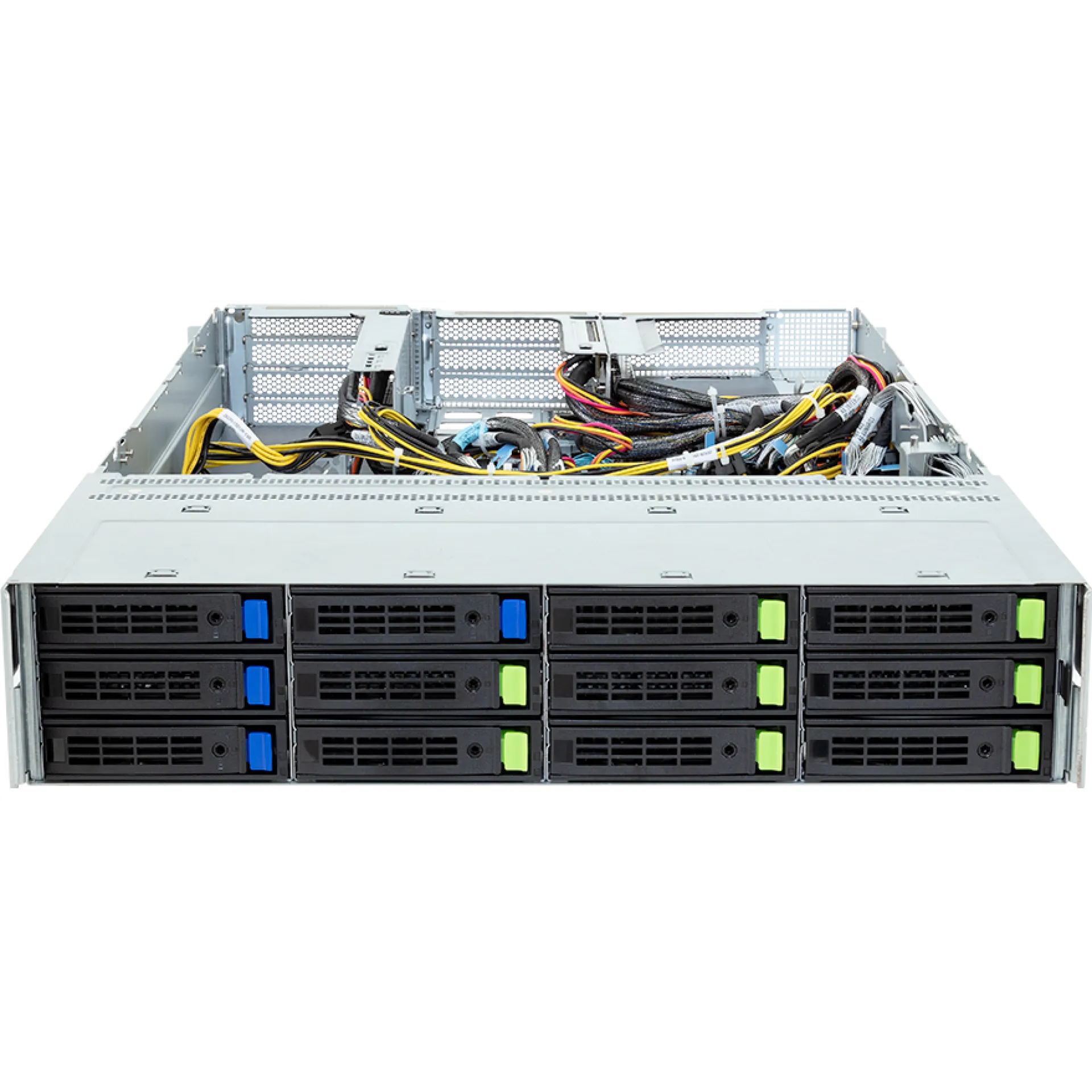 R283-ZF0-IAL1 Gigabyte front view Gigabyte R283-ZF0-IAL1 front view